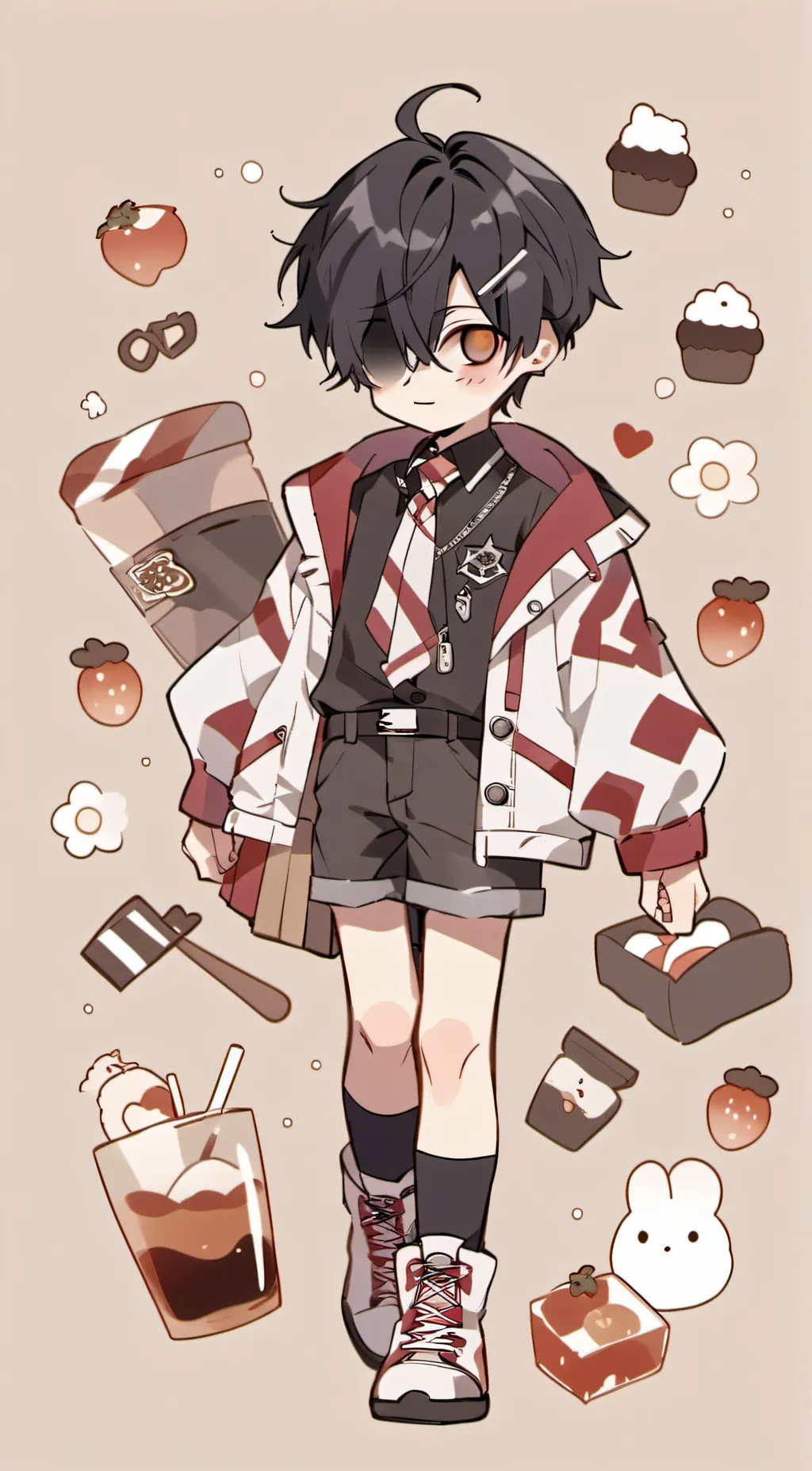 ai character: Max background