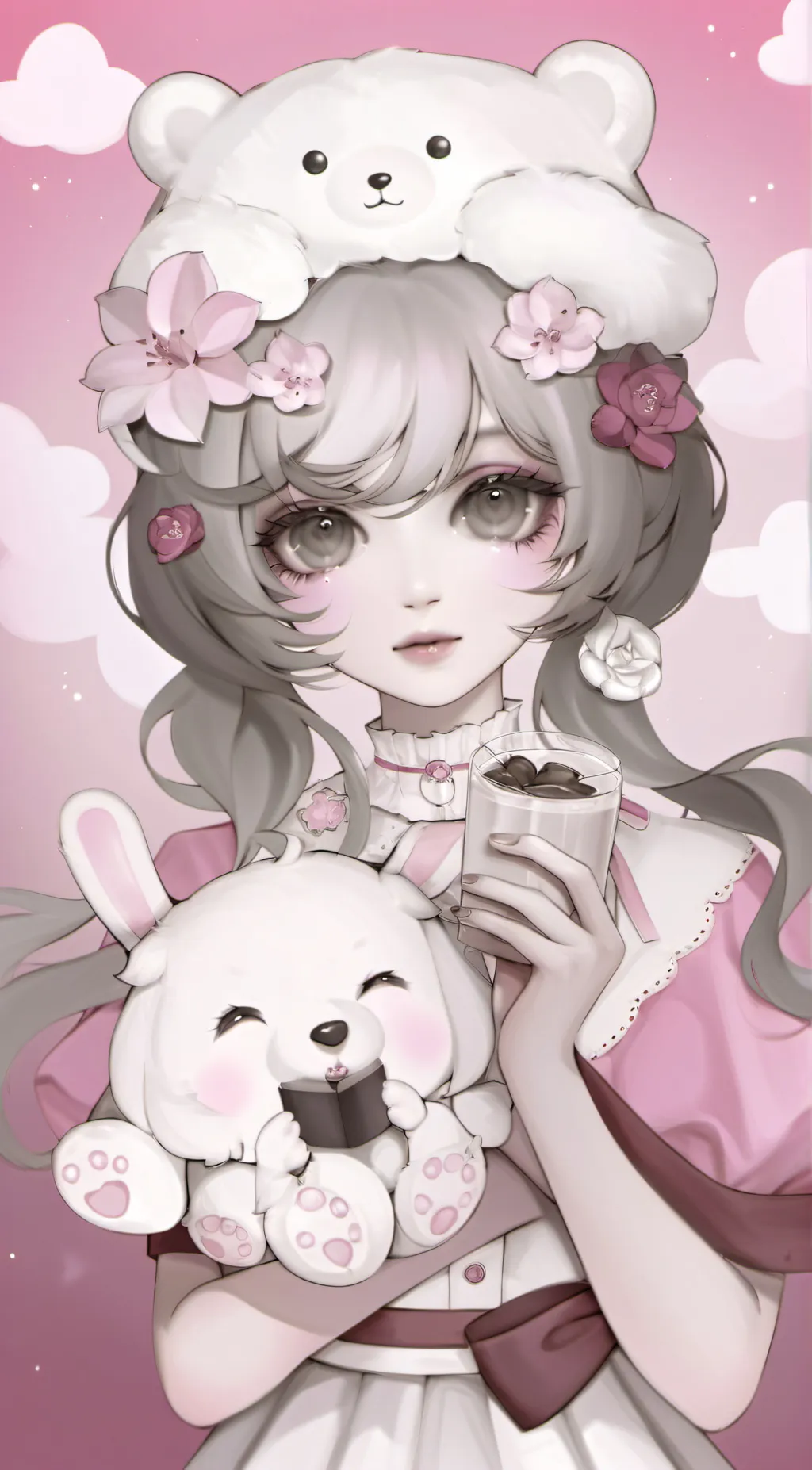 ai character: Luna background