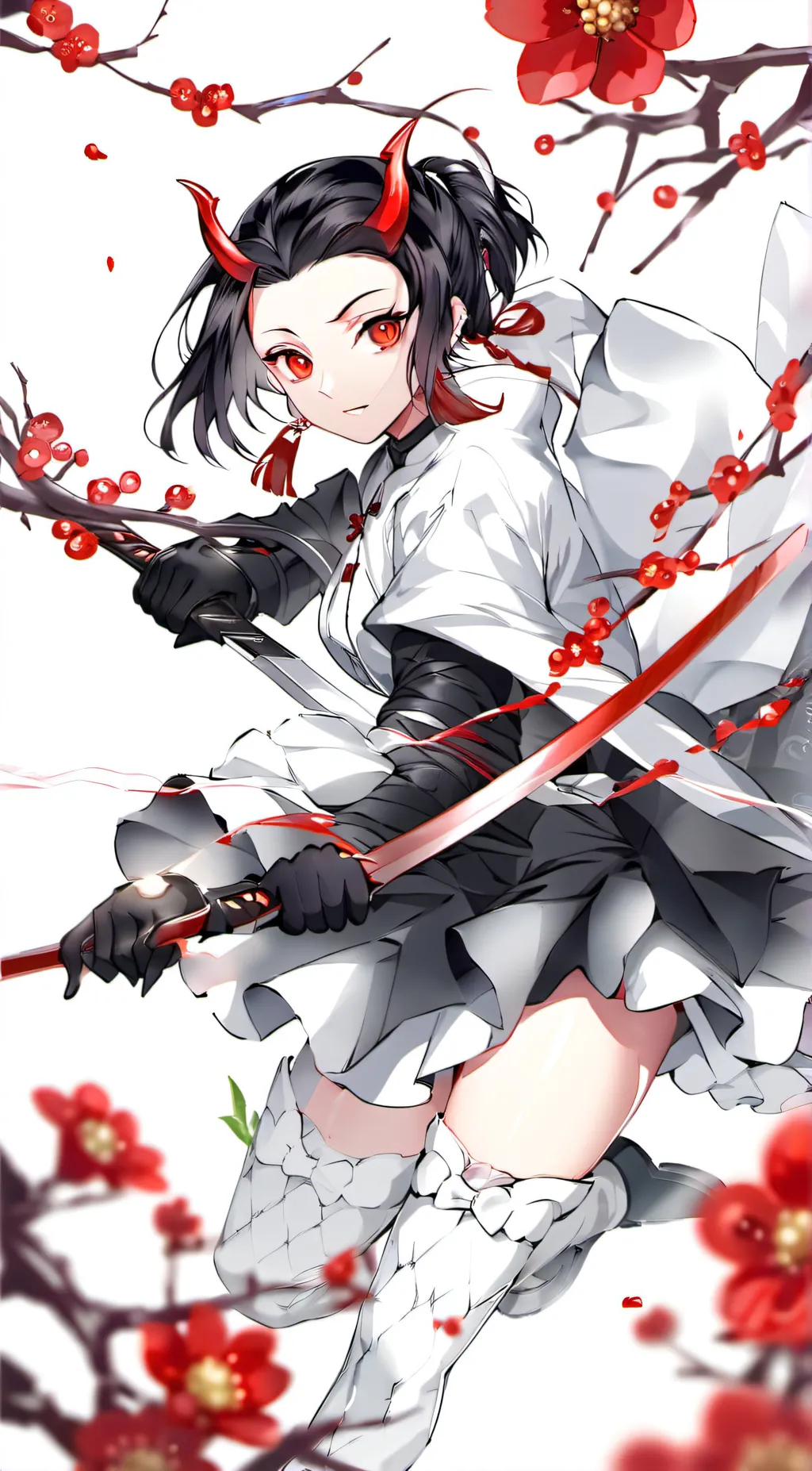 ai character: DS(demon slayer) background