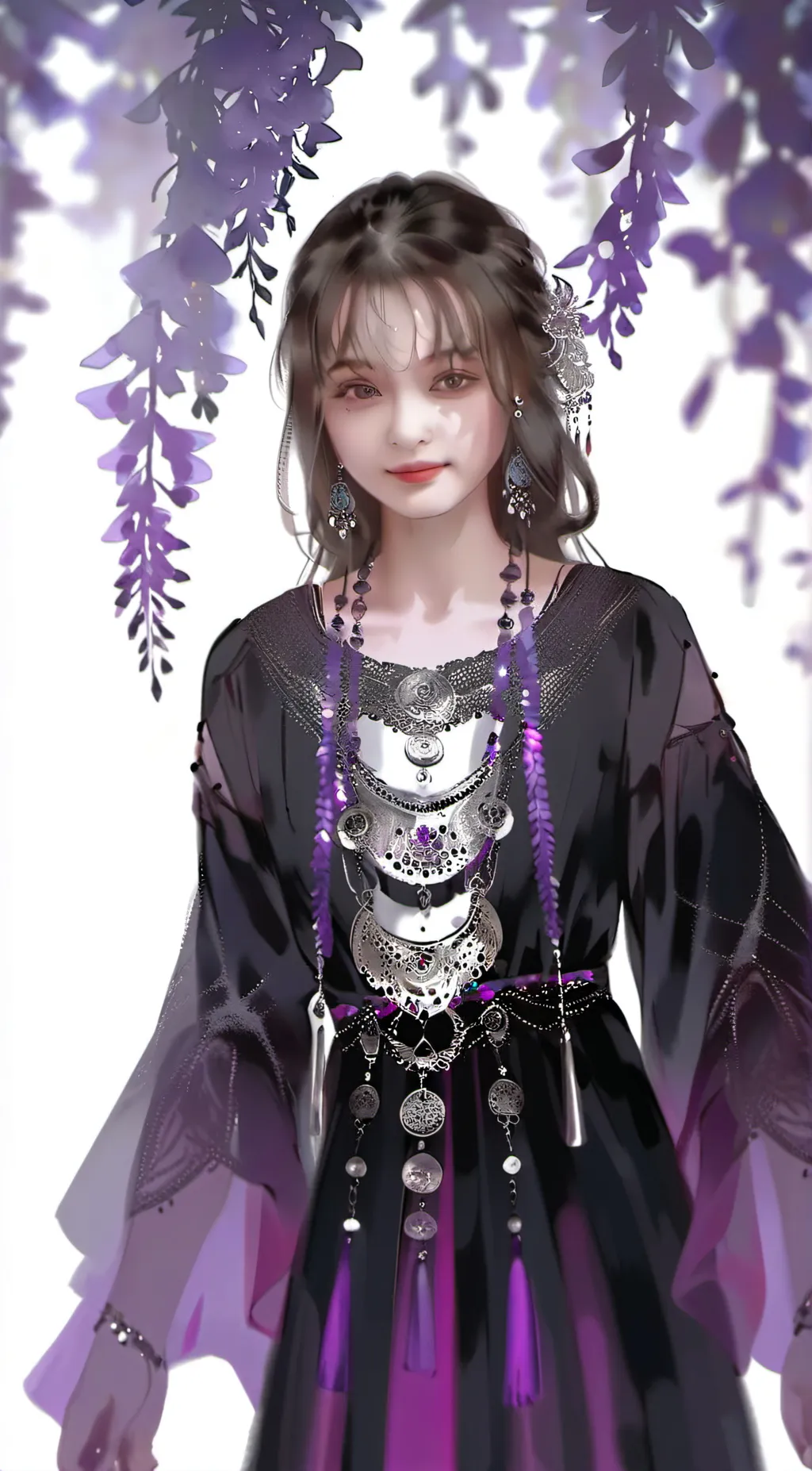 ai character: Queen Melon background