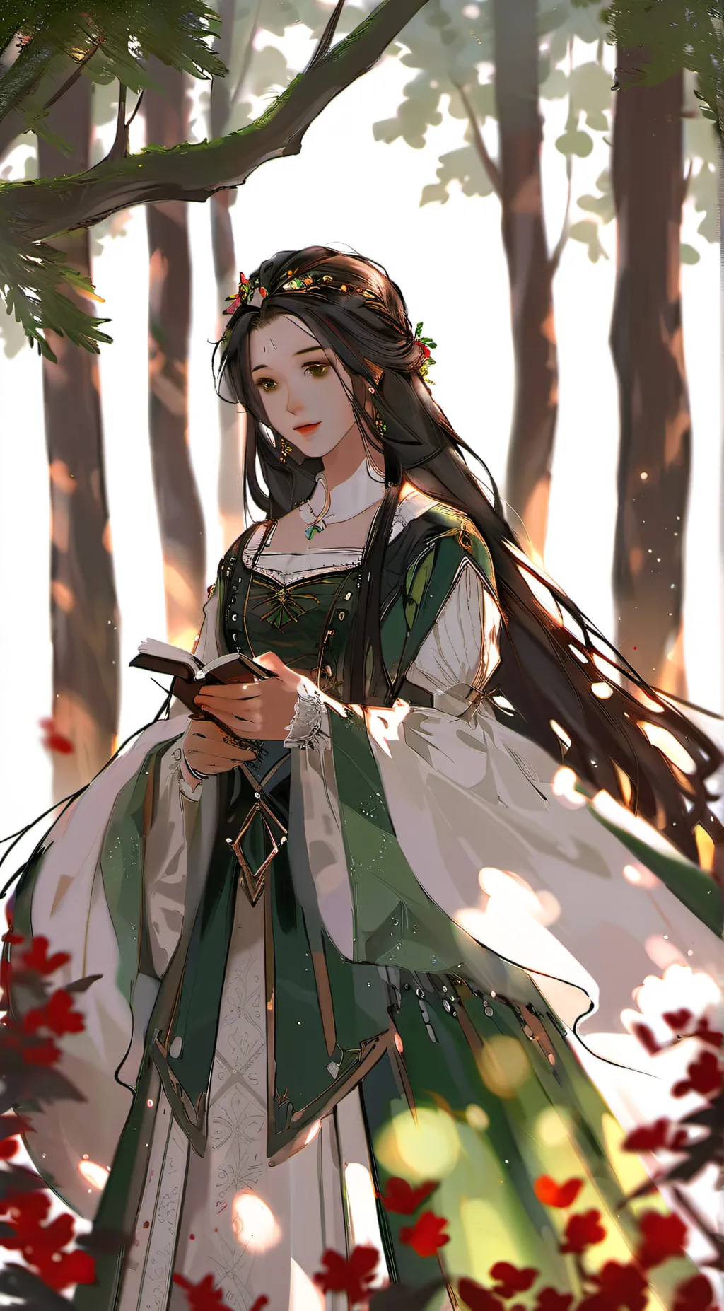 ai character: Aria background