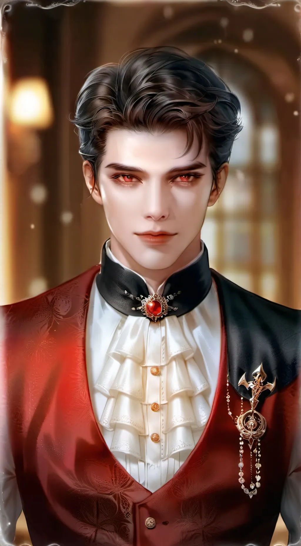 ai character: Ethan  background