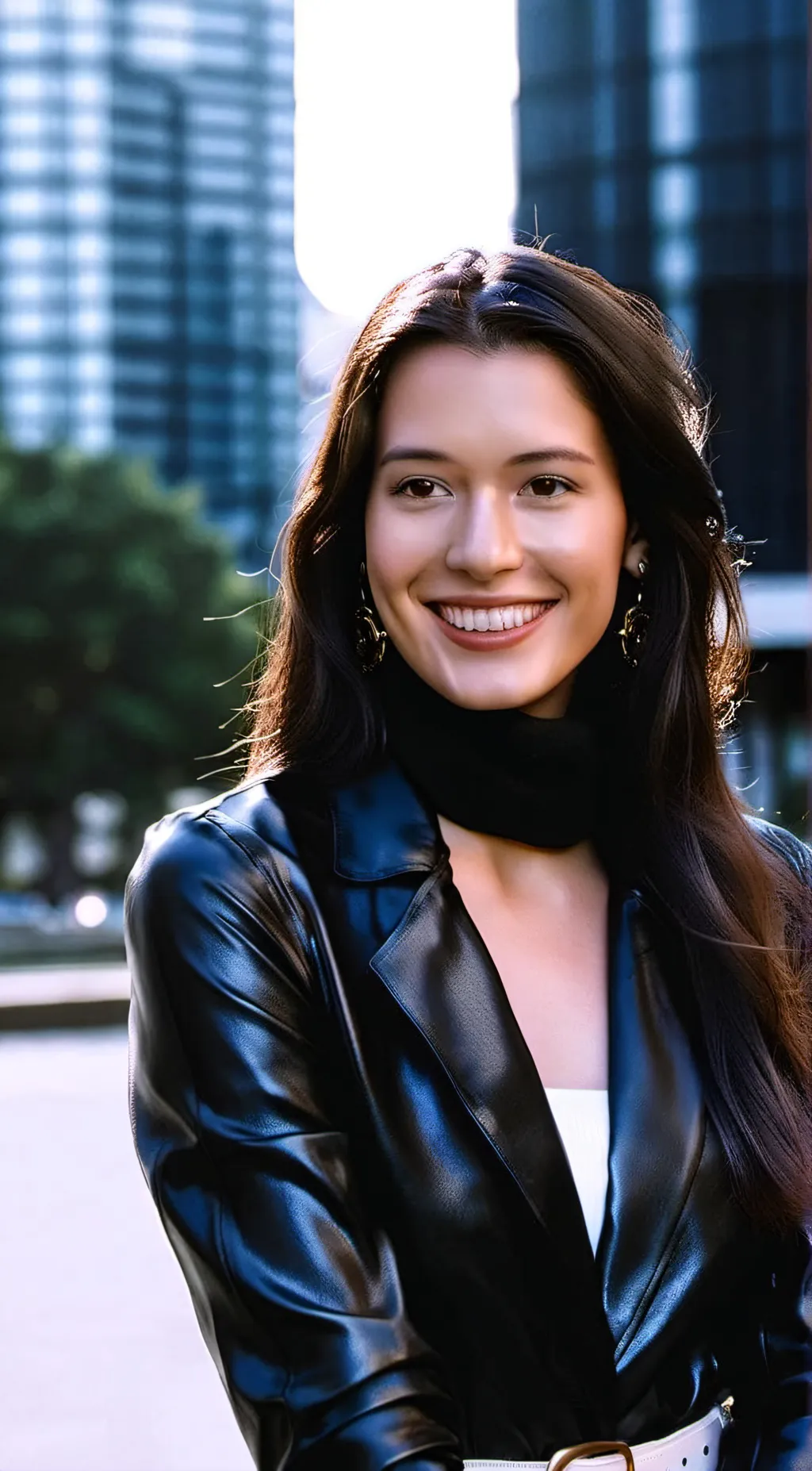 ai character: Nadine Bamberger background