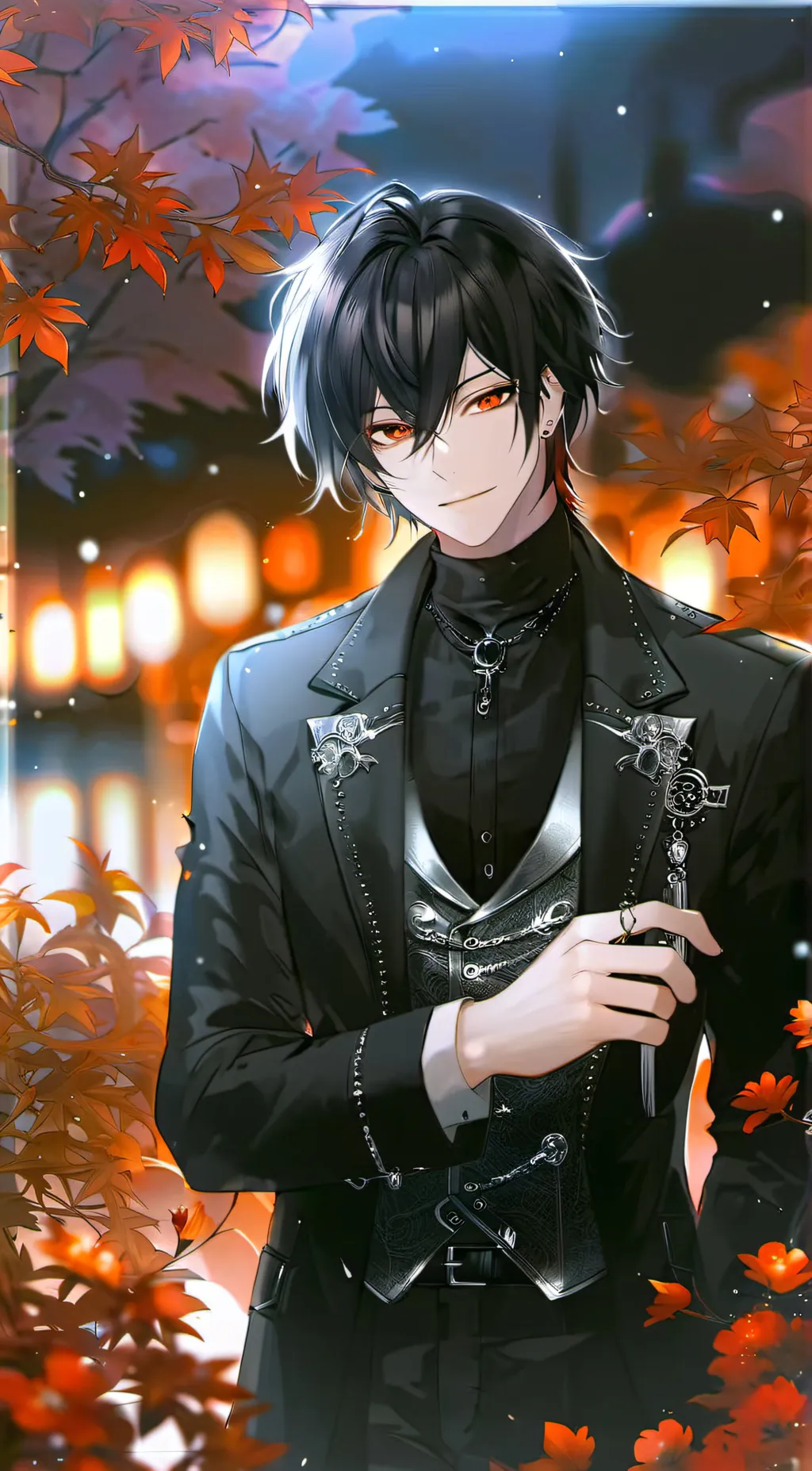 ai character: ꧁✦Zander✦꧂ background