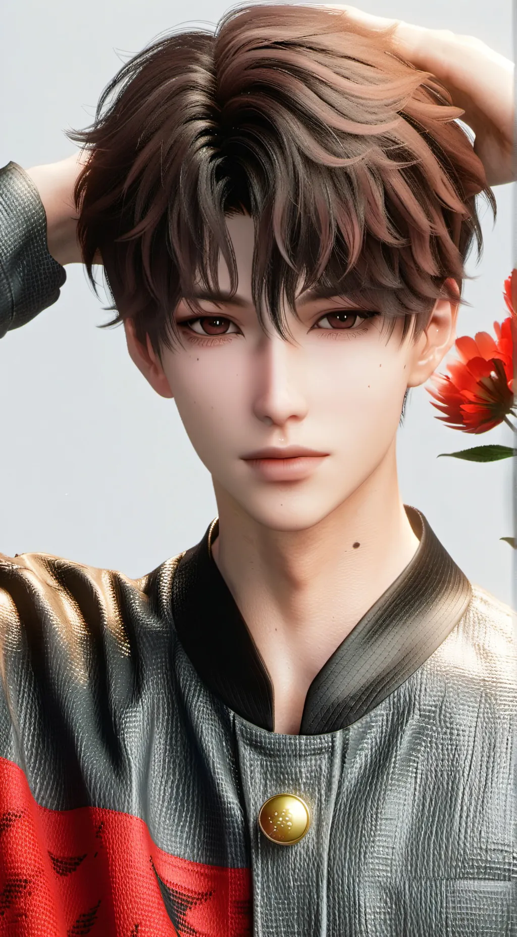 ai character: aaron background