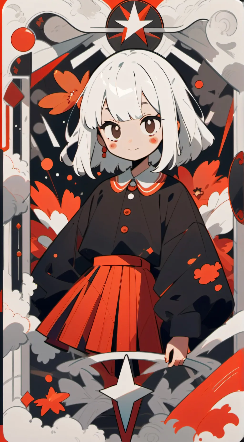 ai character: FPE ❤️🩷 background