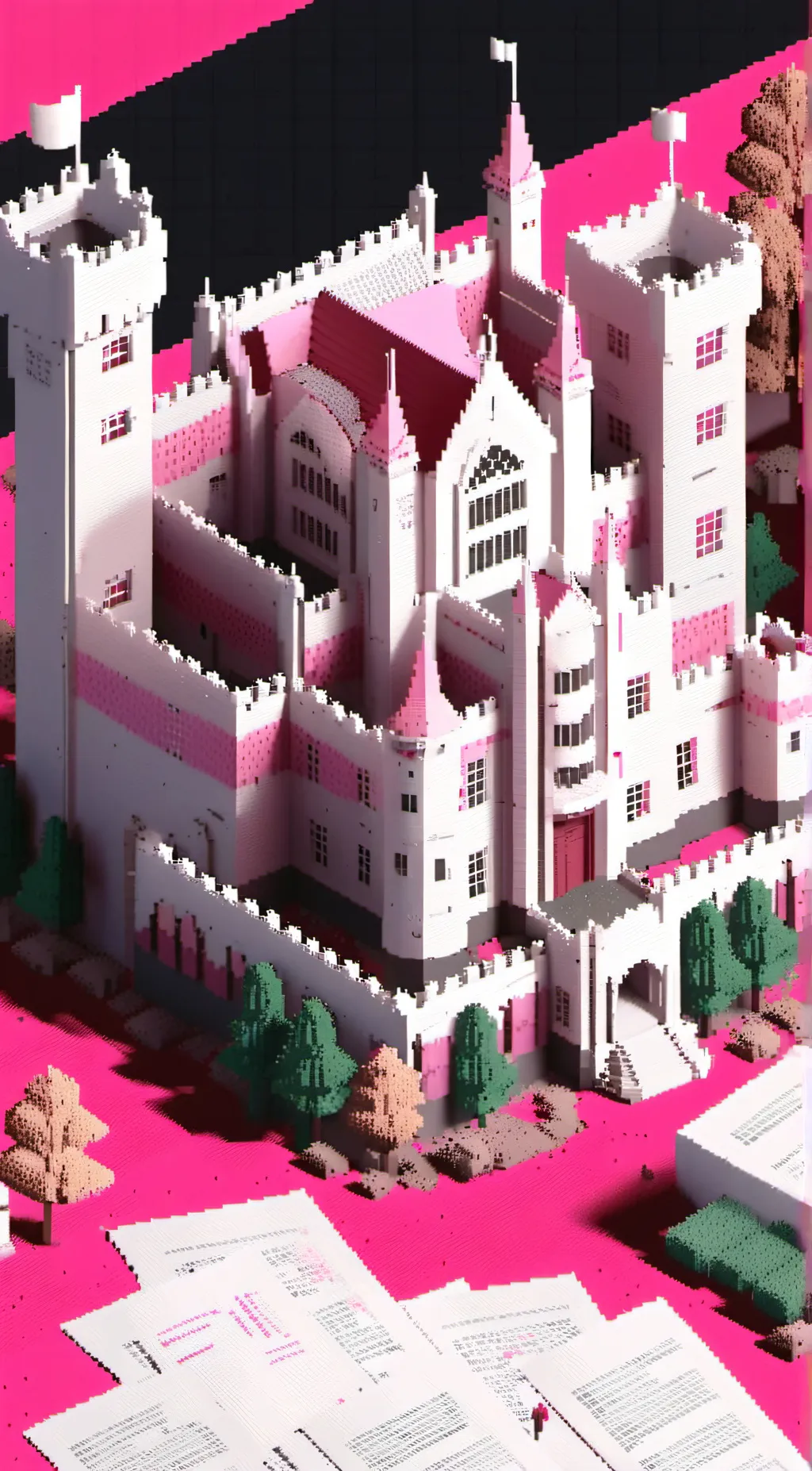 ai character: FPE Castle background
