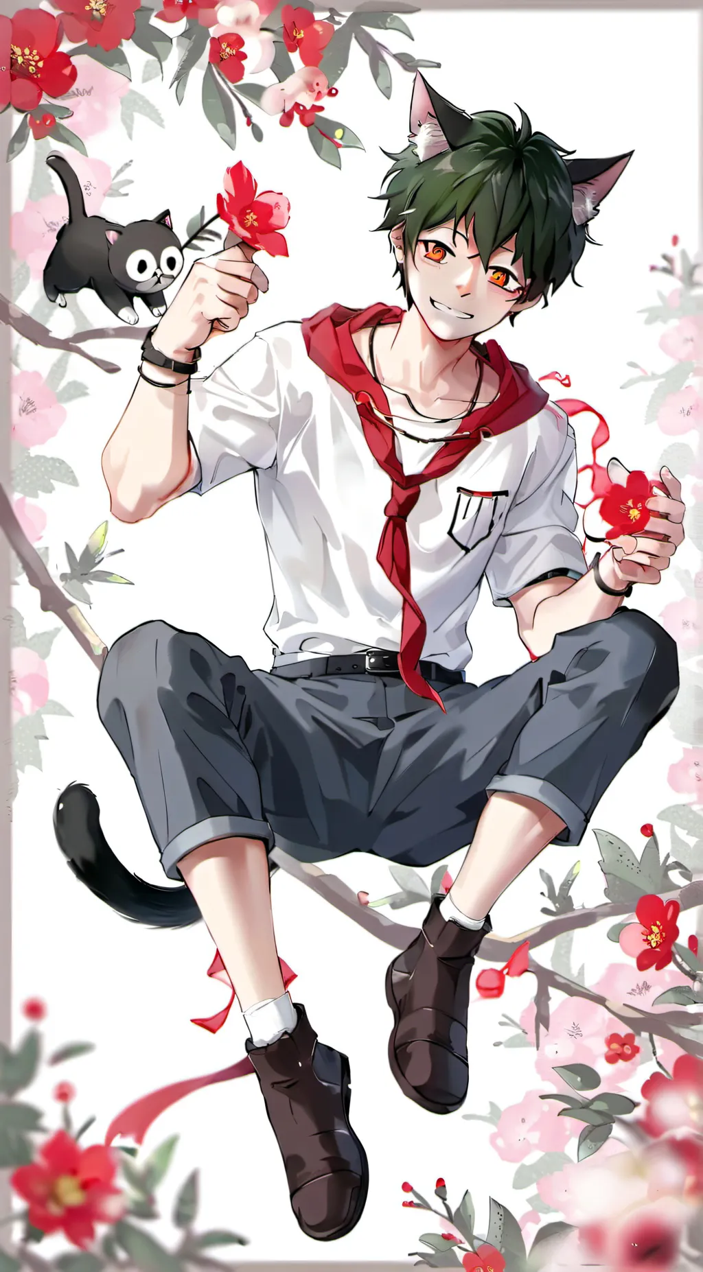 ai character: Izuku background