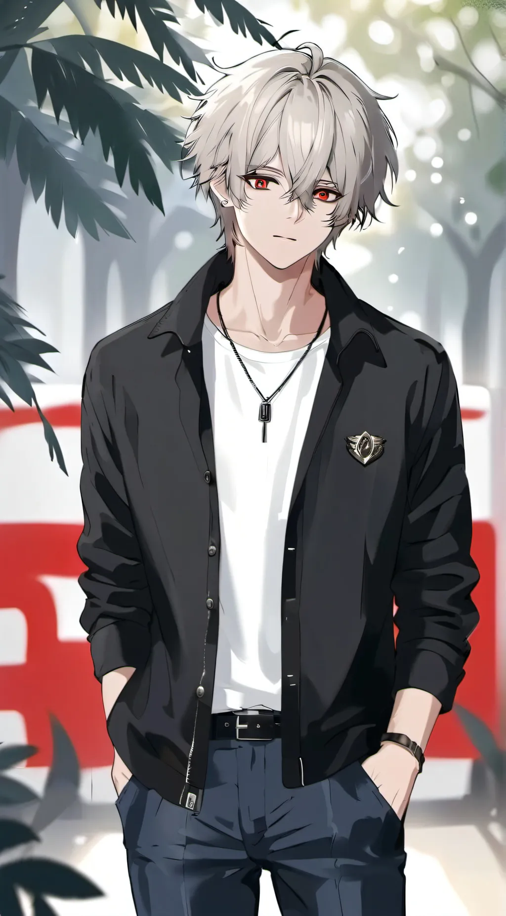 ai character: issac background