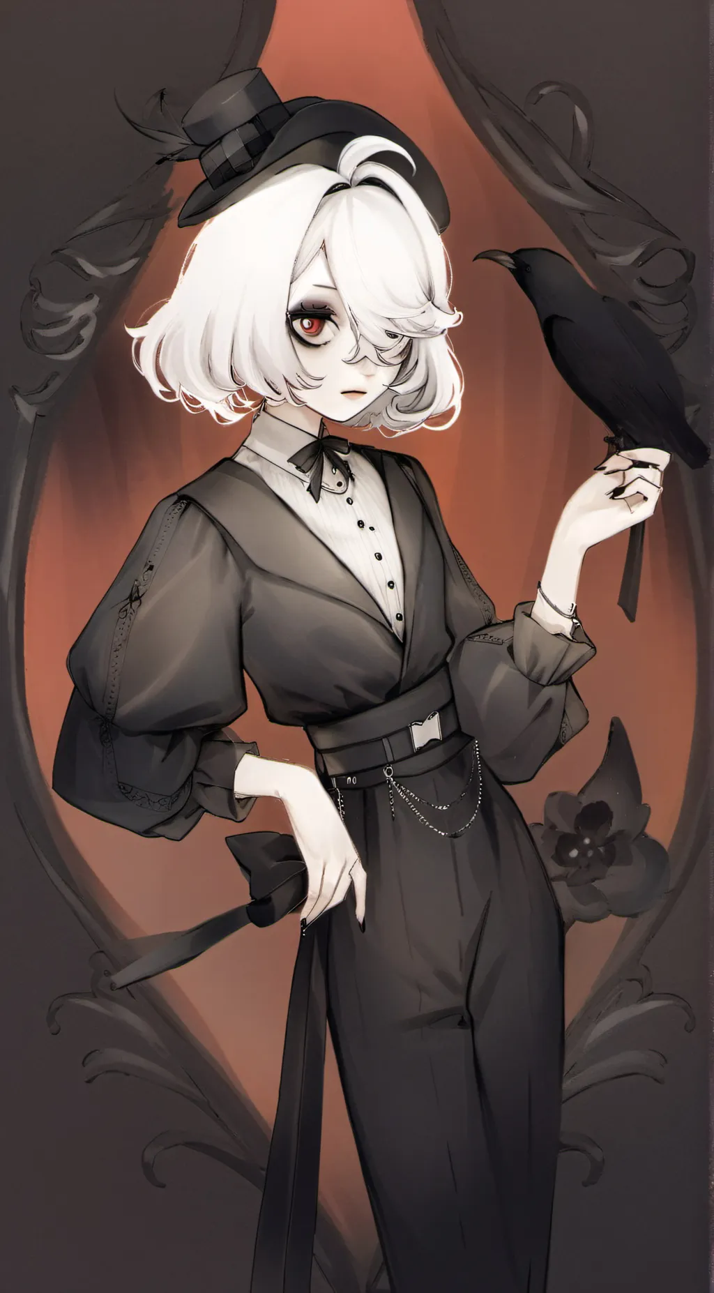 ai character: hazb1n h0t3l background