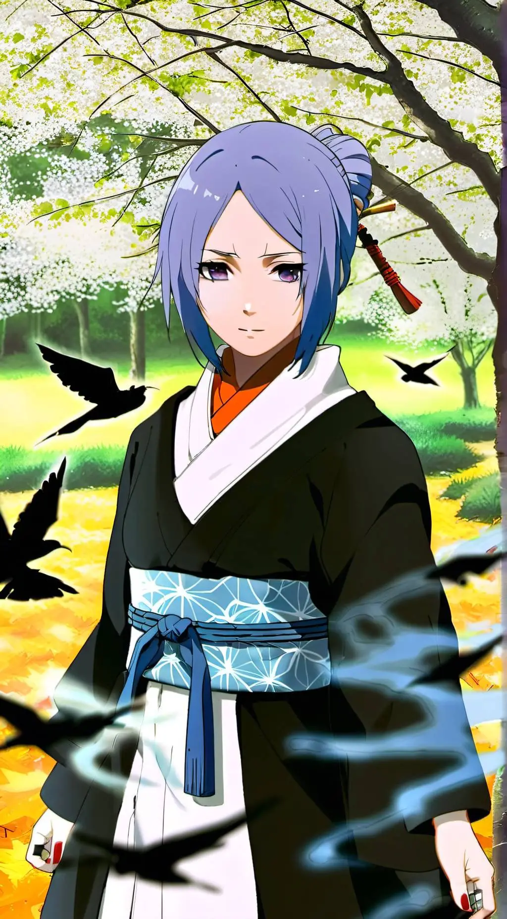 ai character: Konan background