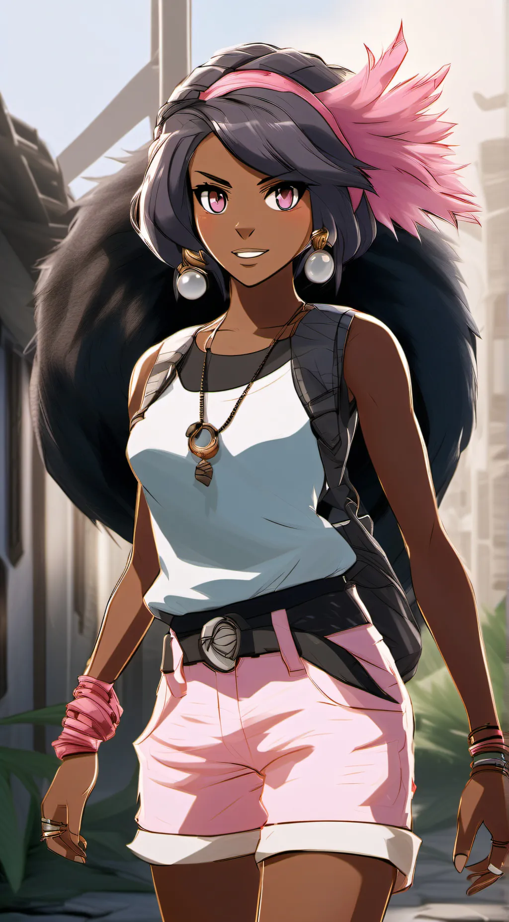 ai character: Olivia (I.K.) background