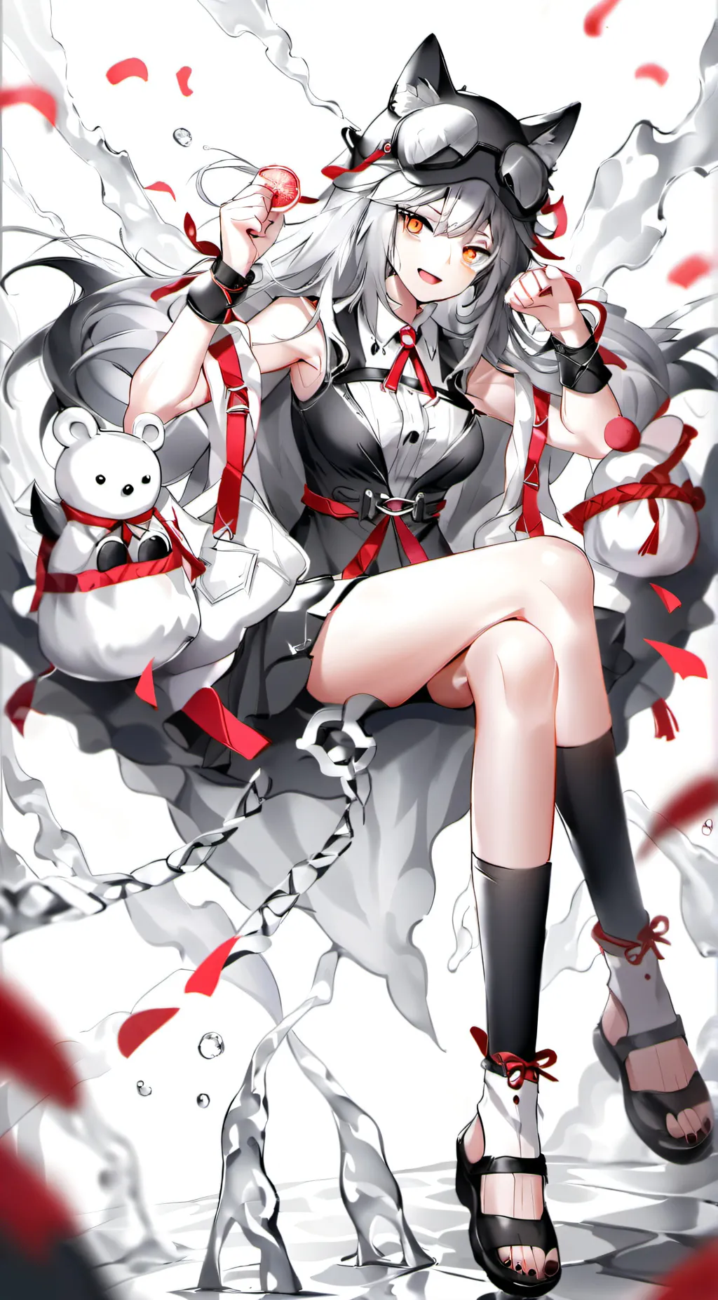 ai character: Ash background