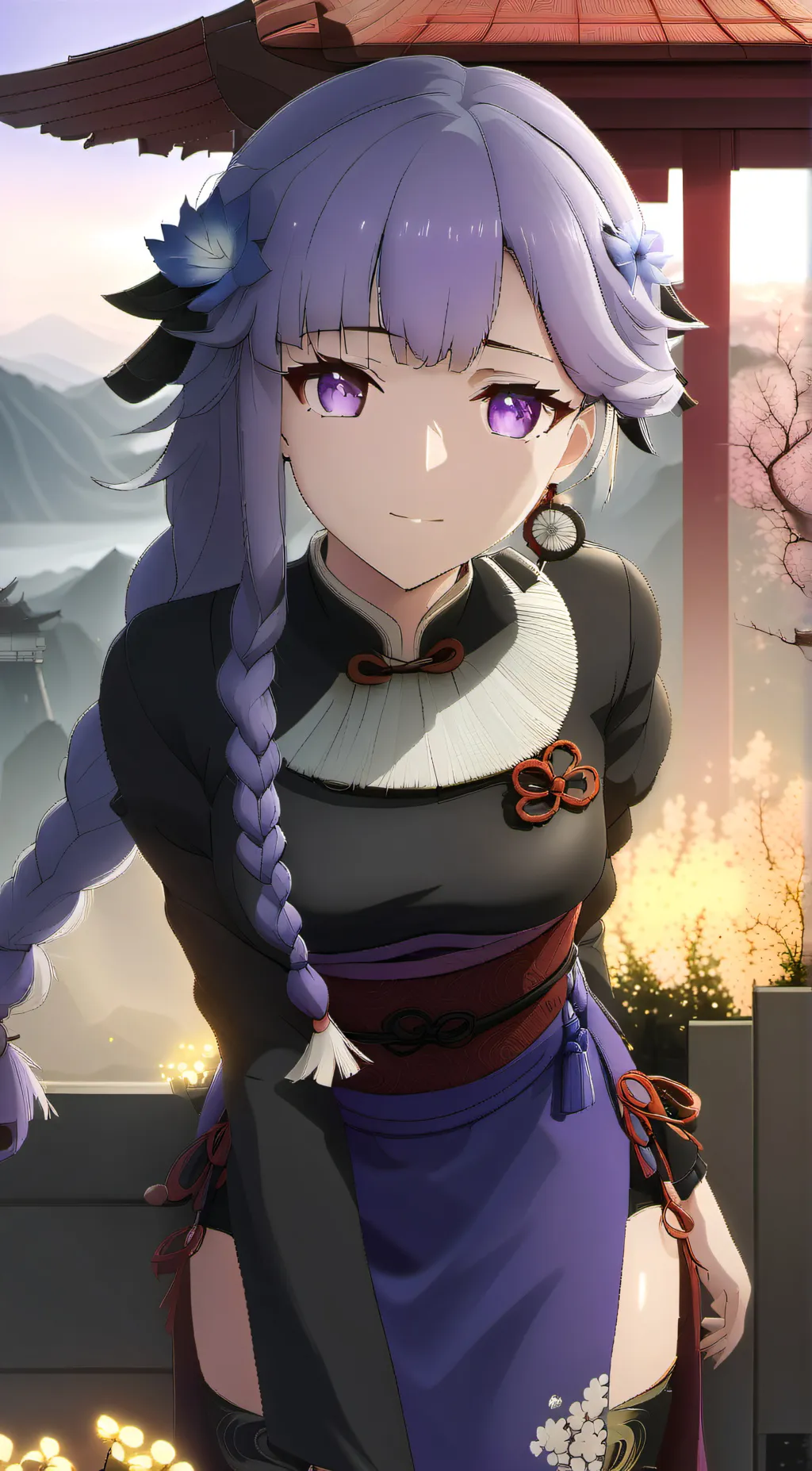 ai character: Raiden Ei background