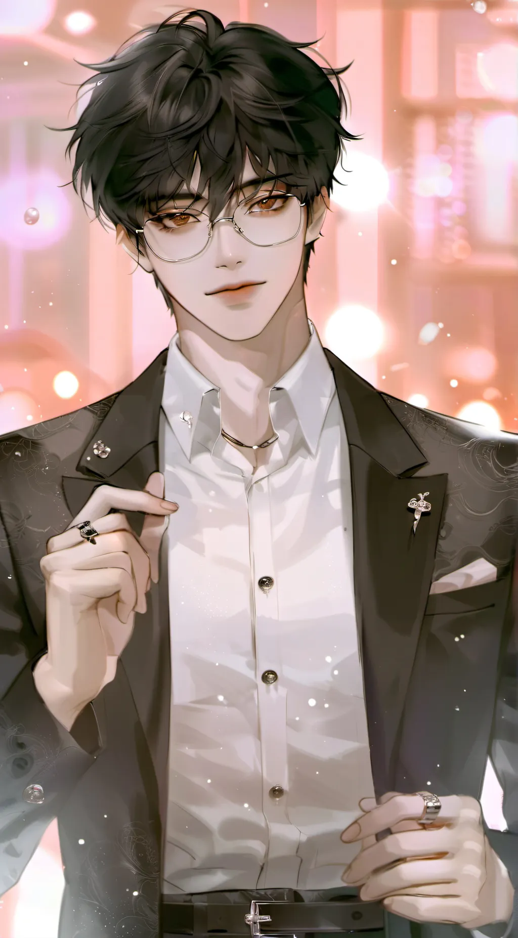 ai character: Ashton Choi background