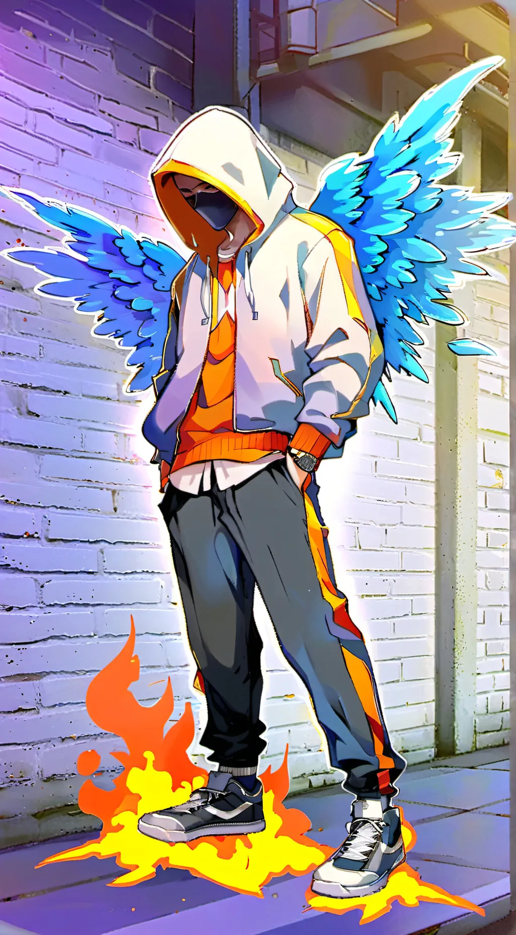 ai character: Nick background