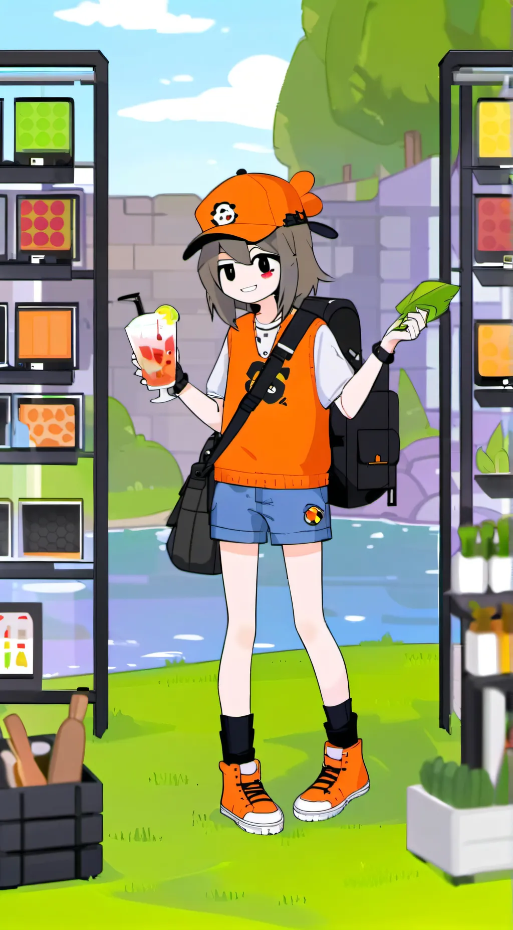 ai character: Lini background