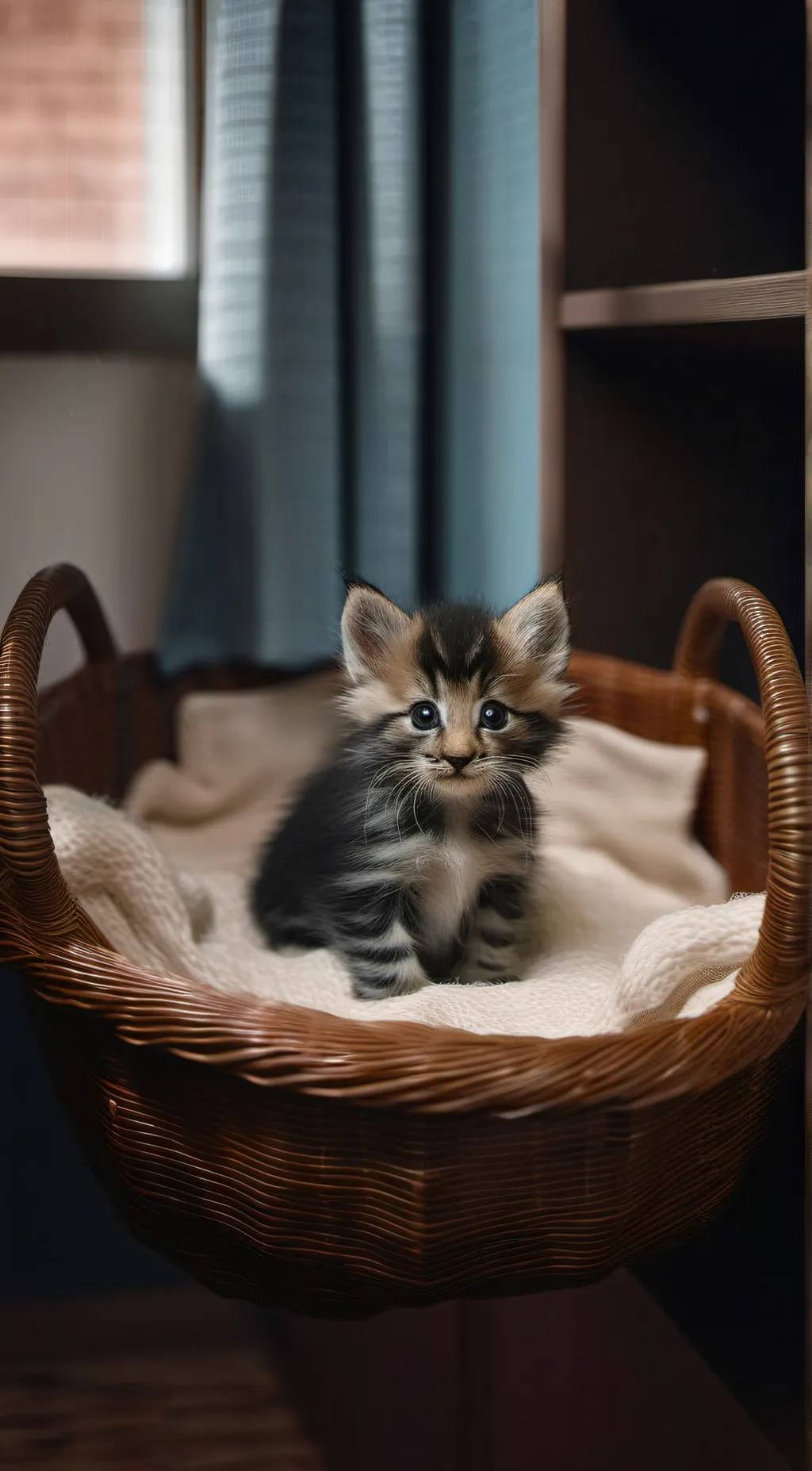 ai character: baby kitten background