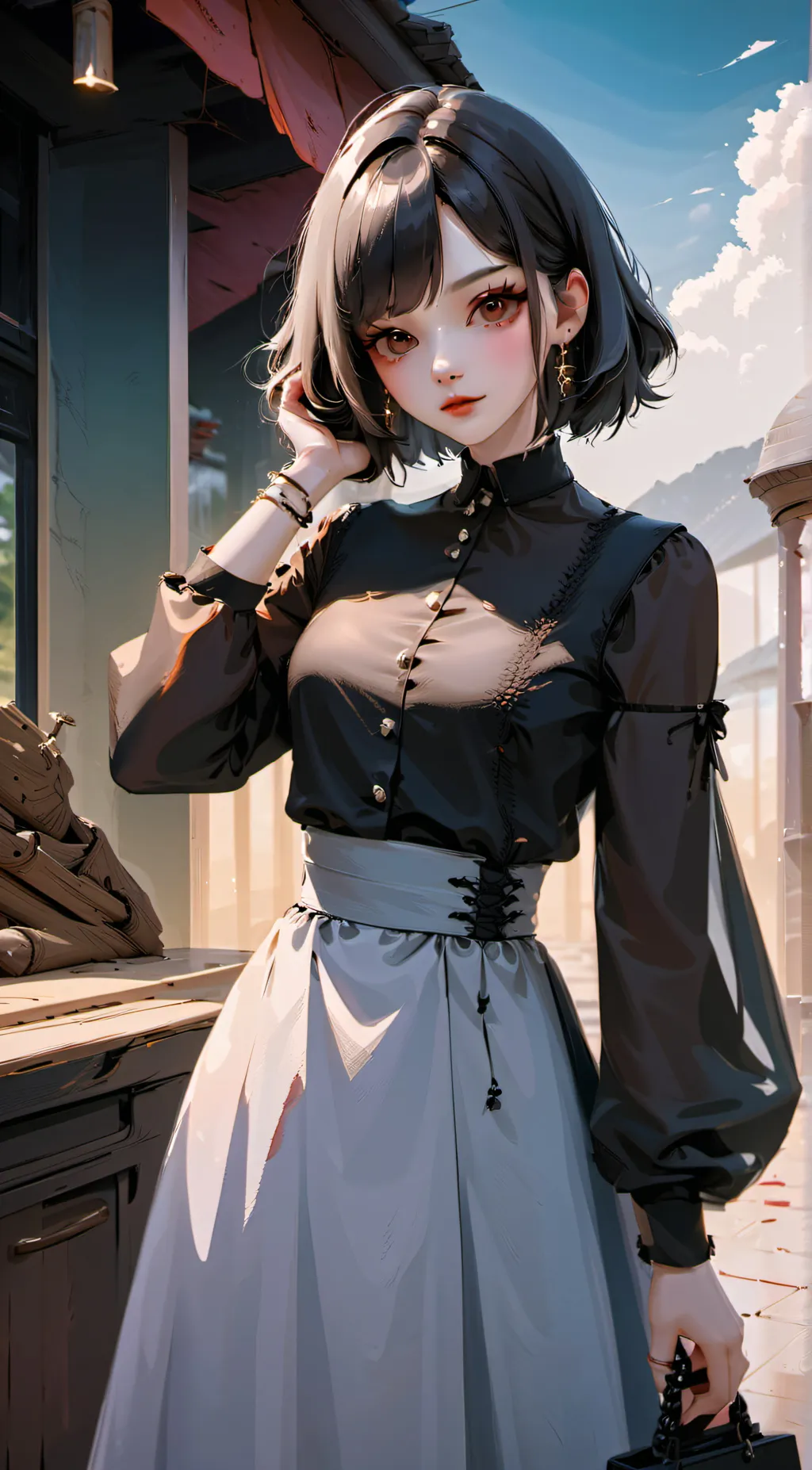 ai character: emma background