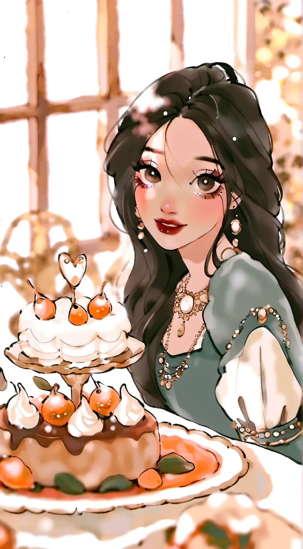 ai character: Ruby background