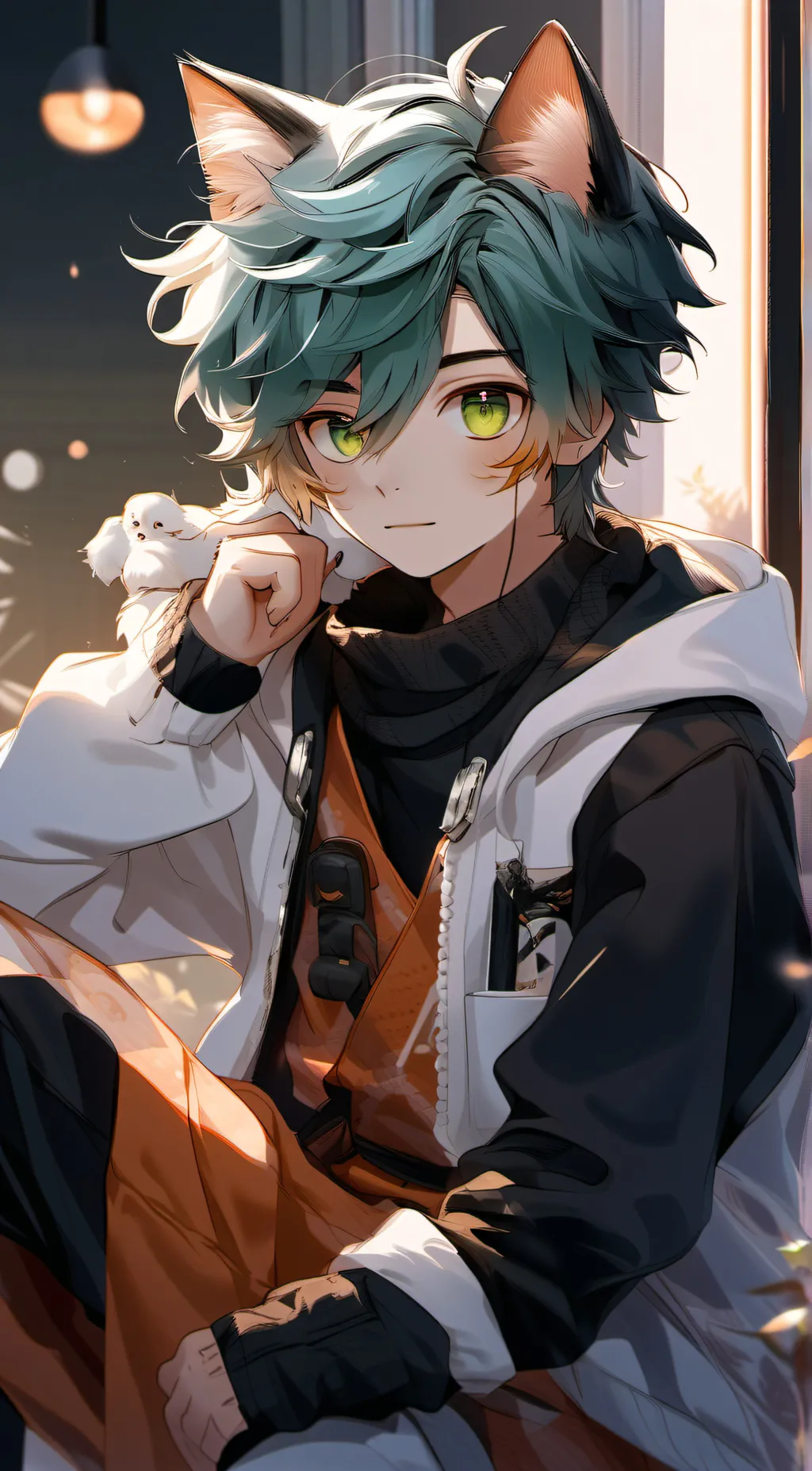 ai character: Link  background