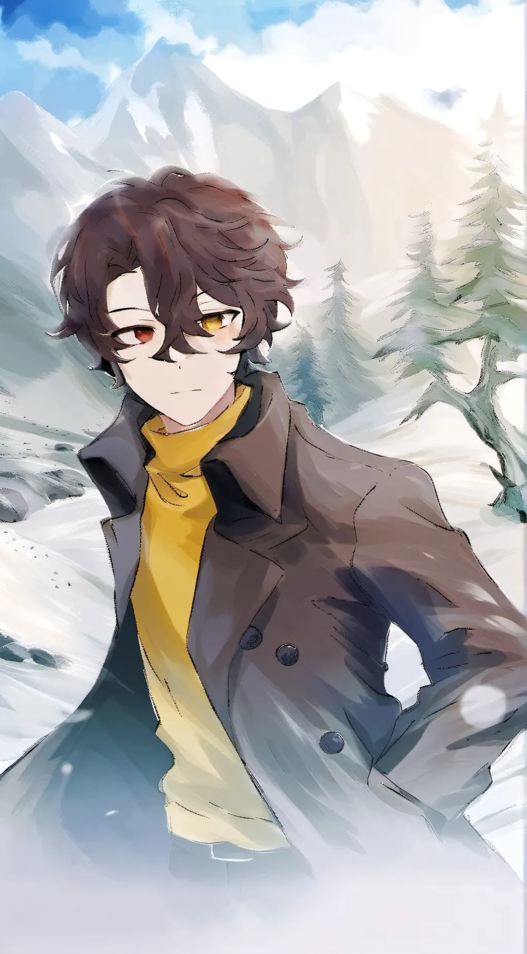 ai character: Wilbur soot  background