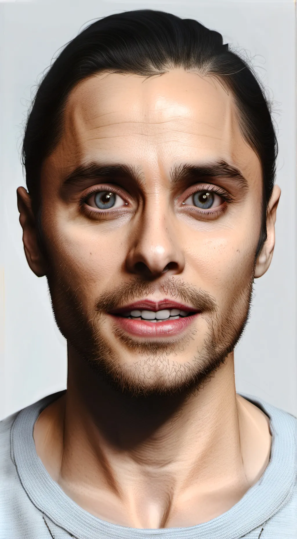 ai character: Jared leto  background