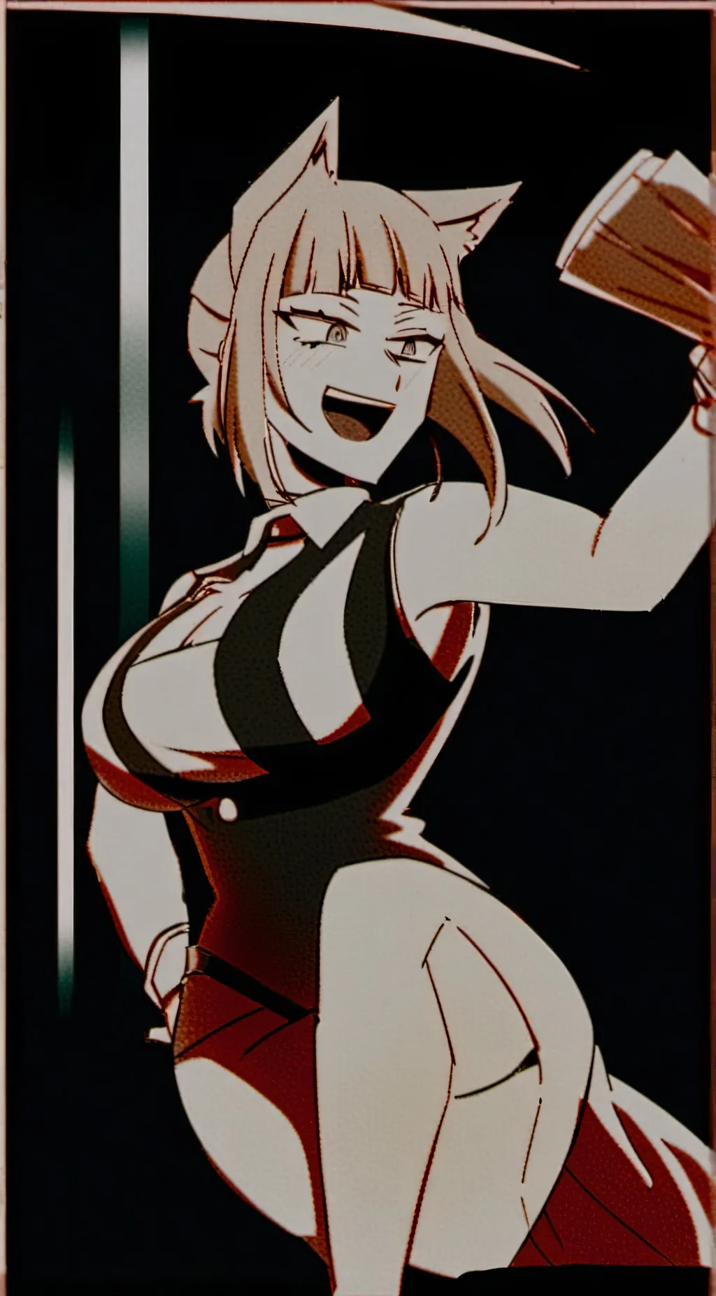 ai character: Toga background