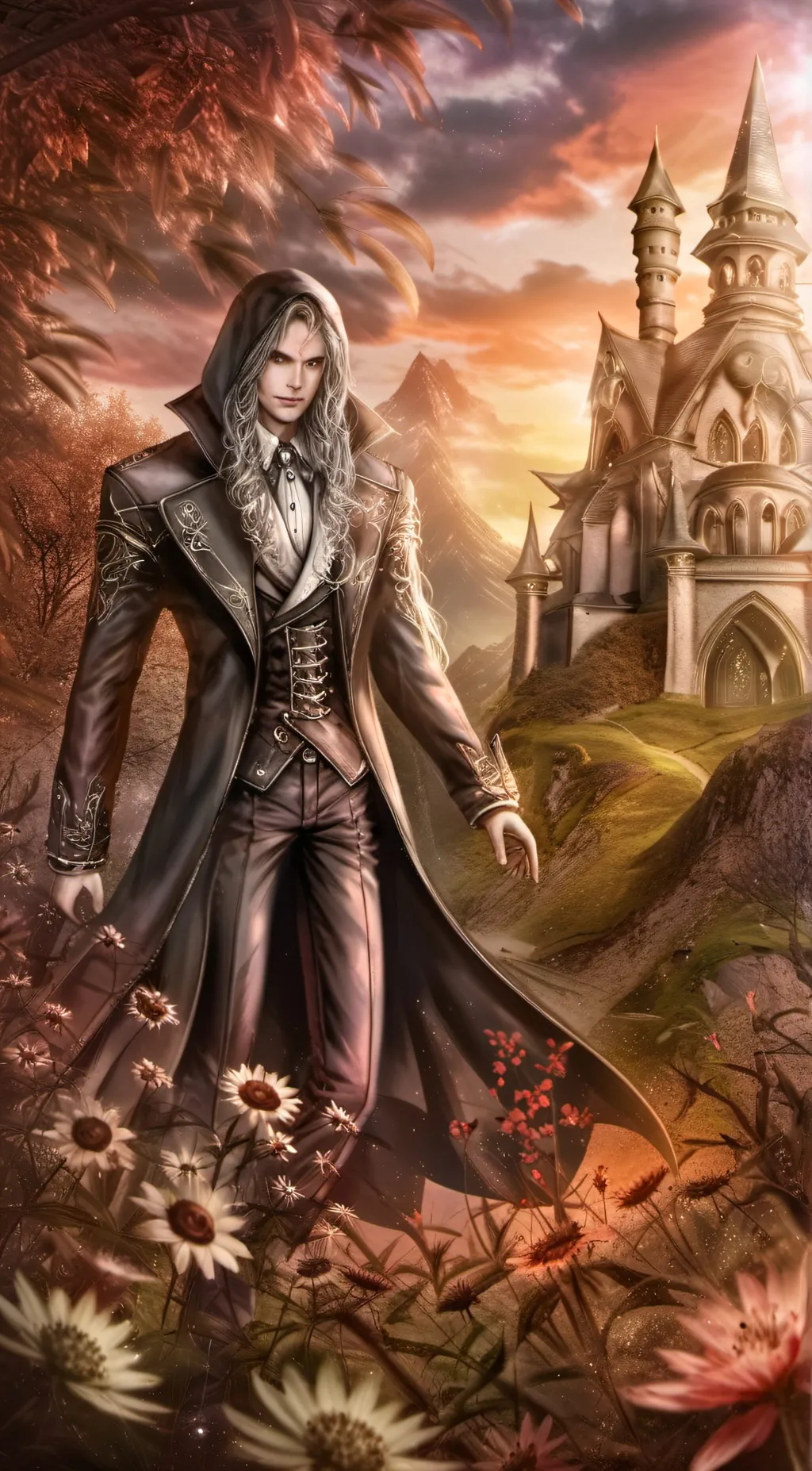ai character: king of nightmares background