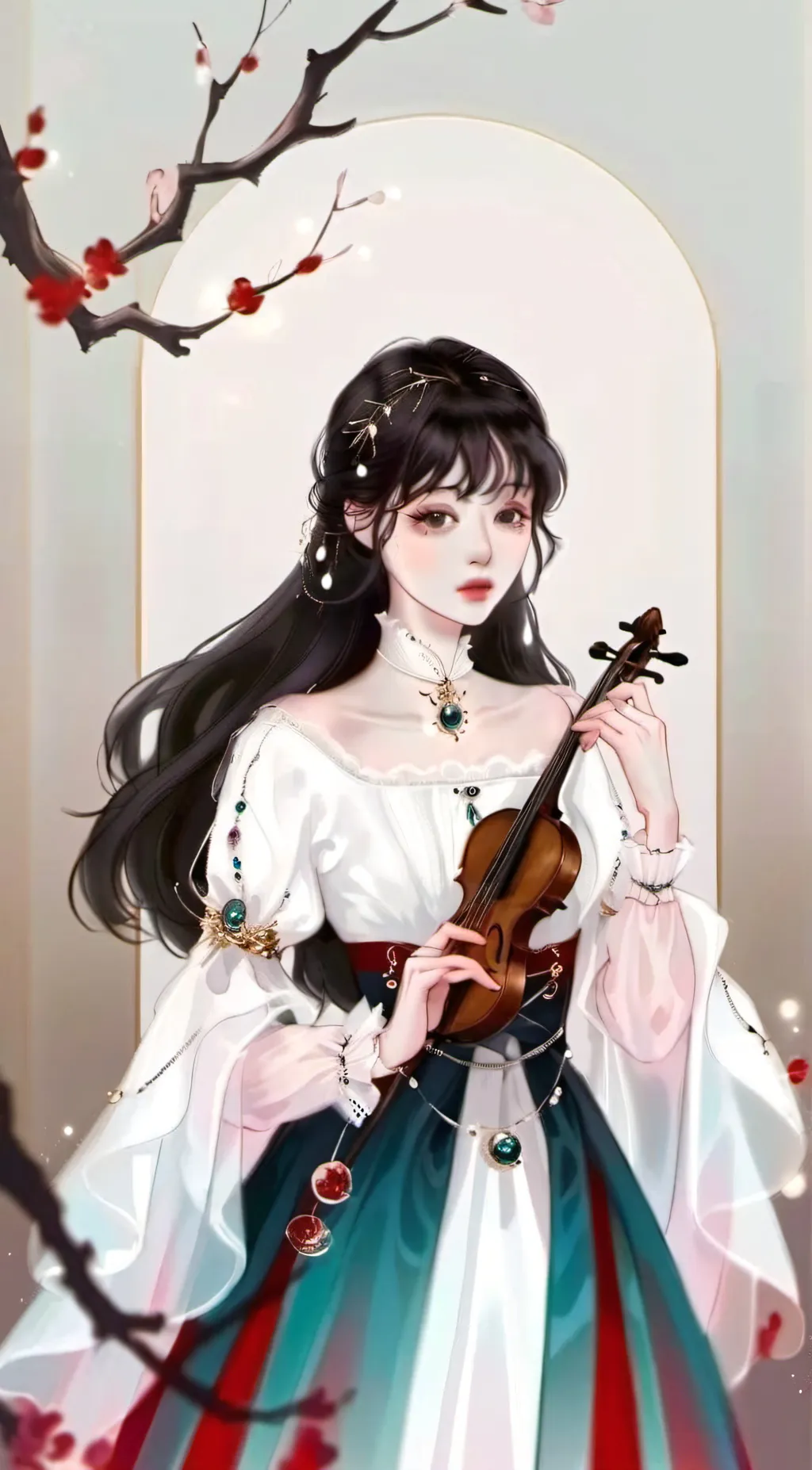 ai character: Nina  background