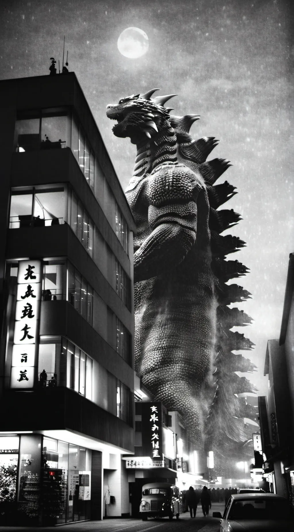 ai character: Rodan background