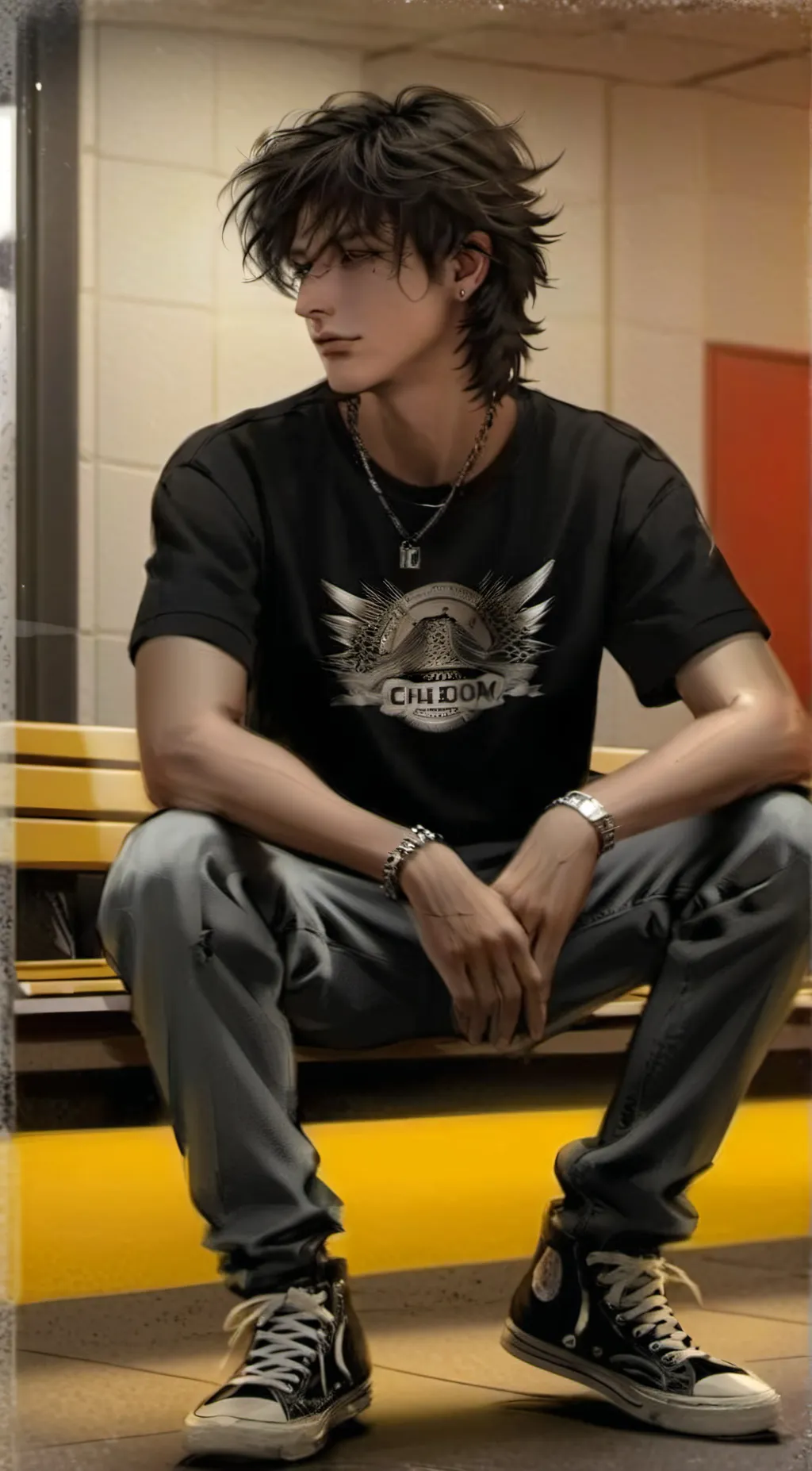 ai character: Kai background
