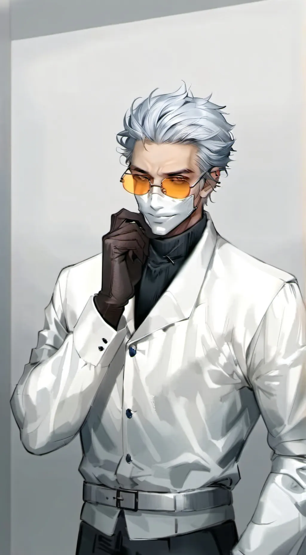 ai character: Dr dermatologist  background