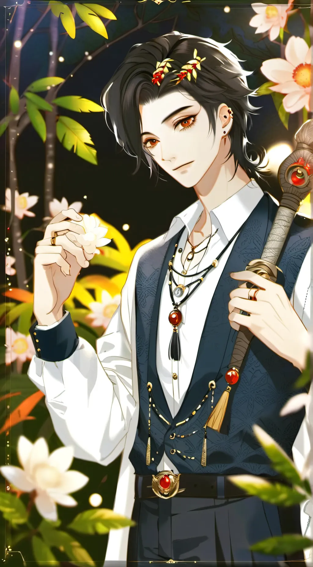 ai character: axel  background