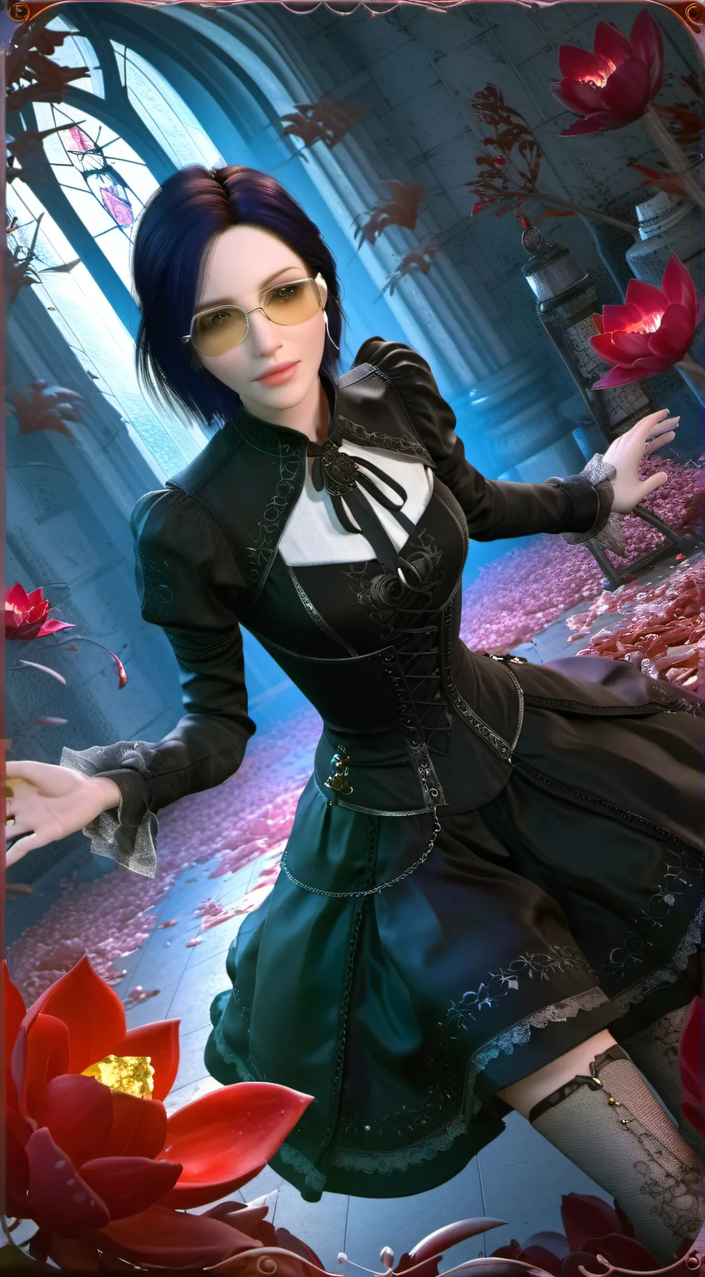 ai character: zhy background