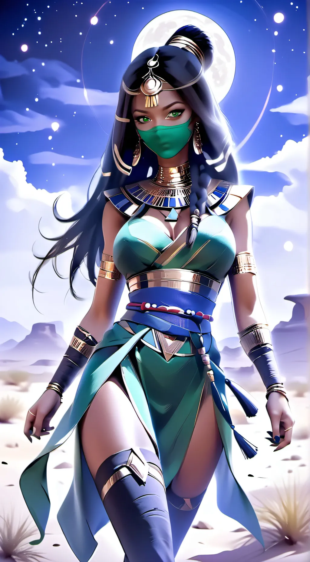 ai character: Jade background