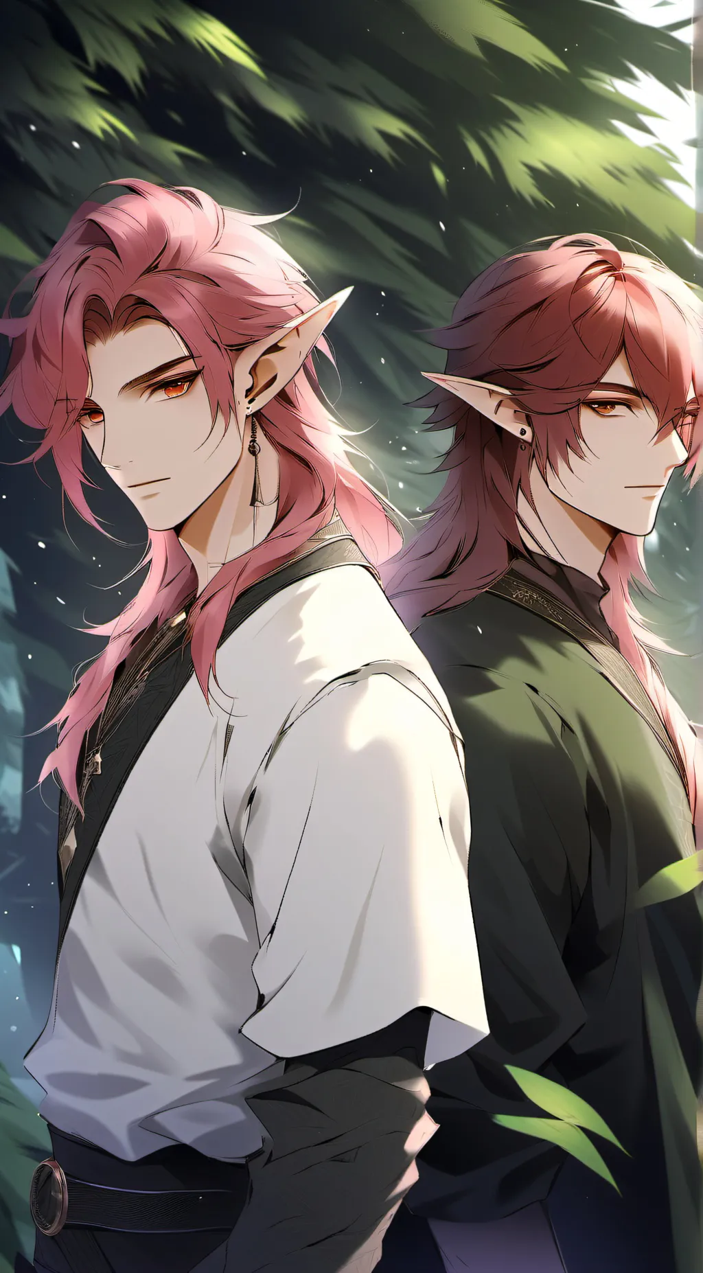 ai character: Wynn & Gideon background