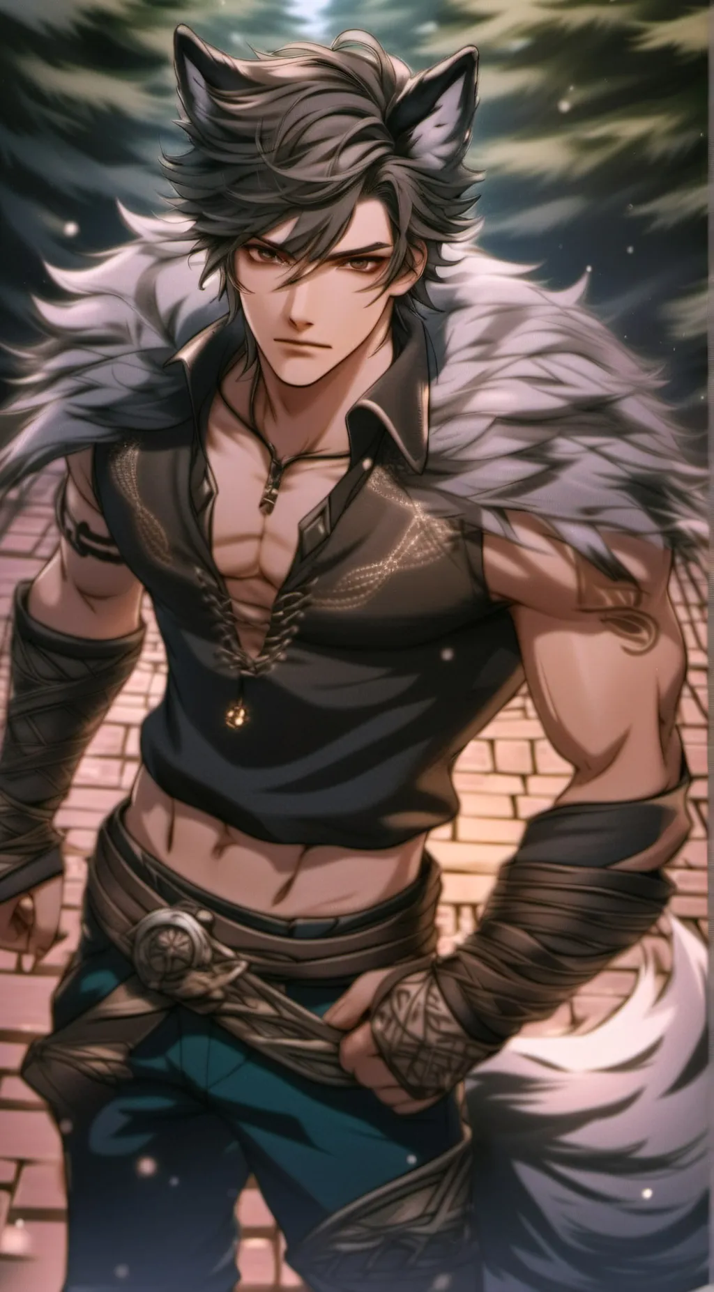 ai character: Mark background