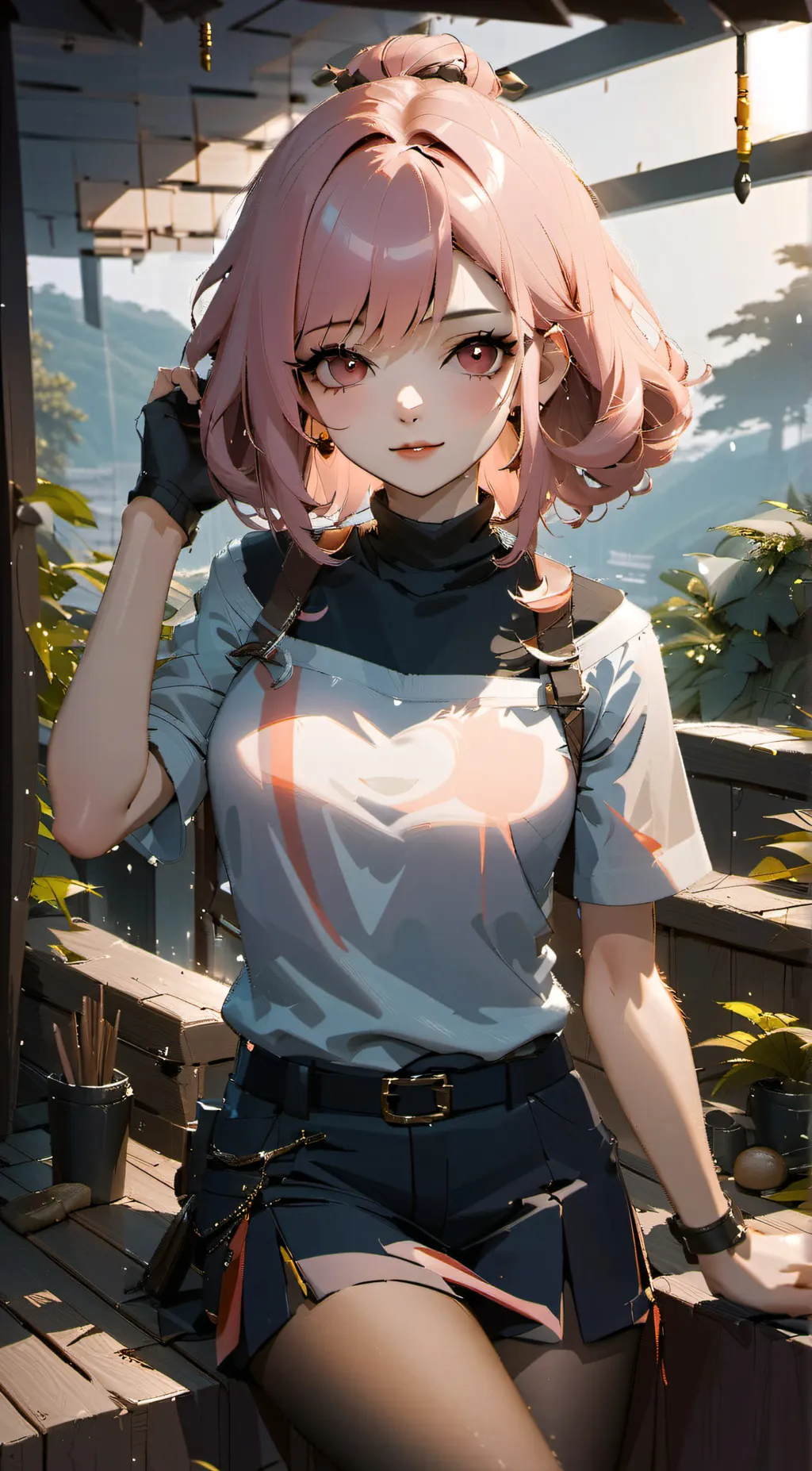 ai character: Leona background