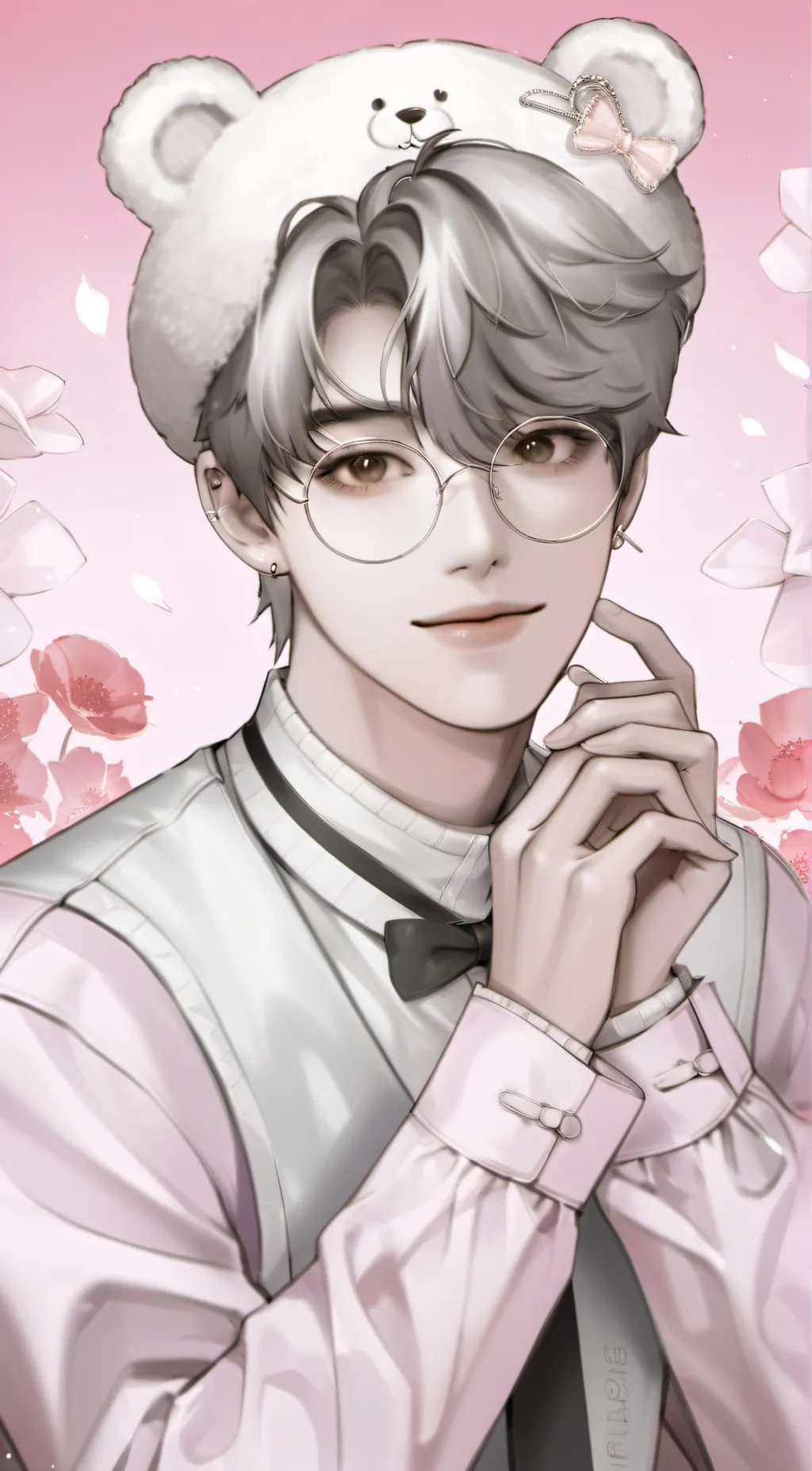 ai character: Ding background