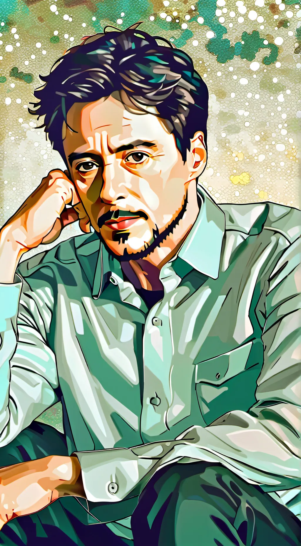 ai character: Tony stark background