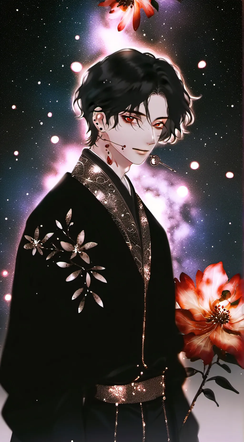 ai character: Muzan upper moons background