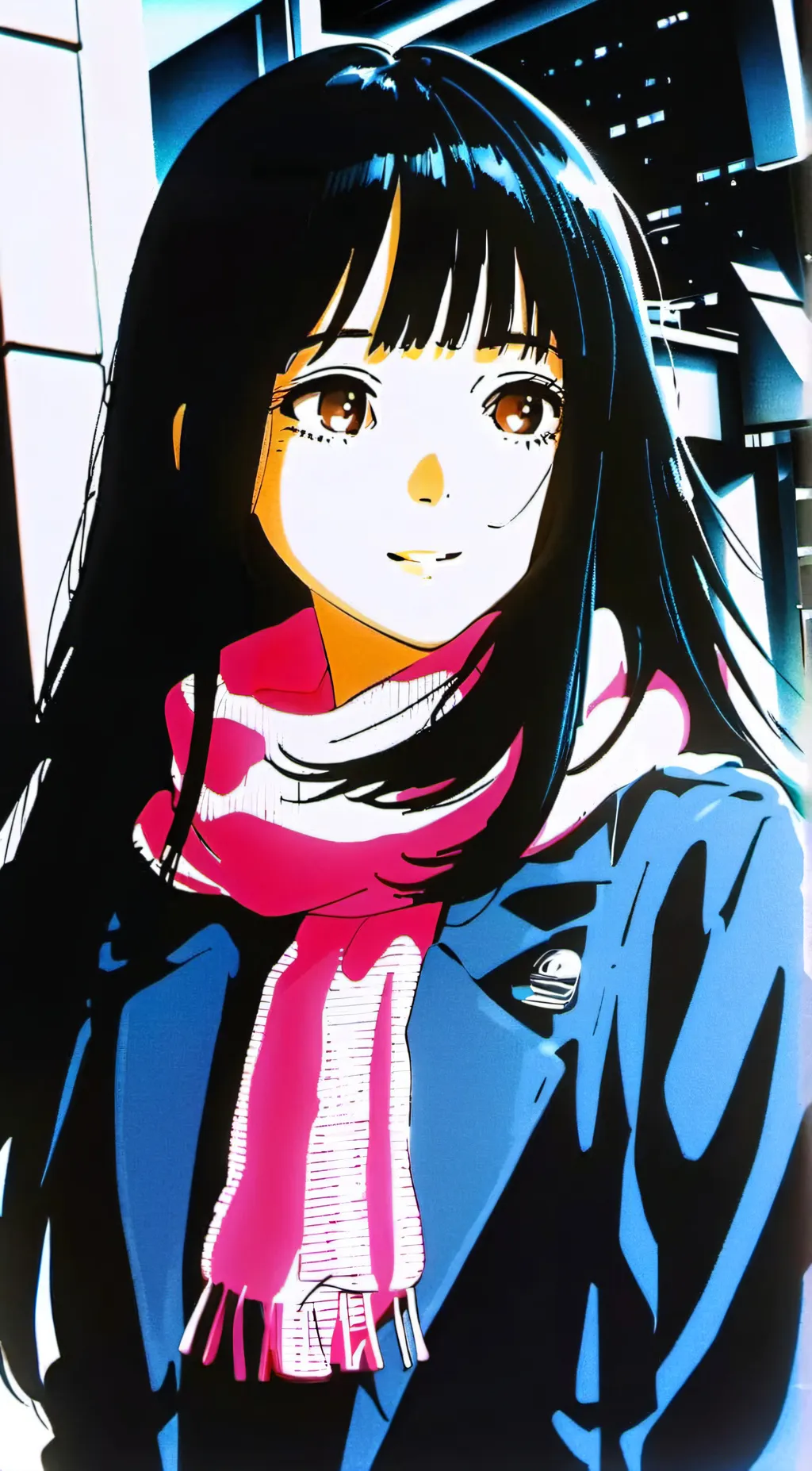 ai character: sawako  background