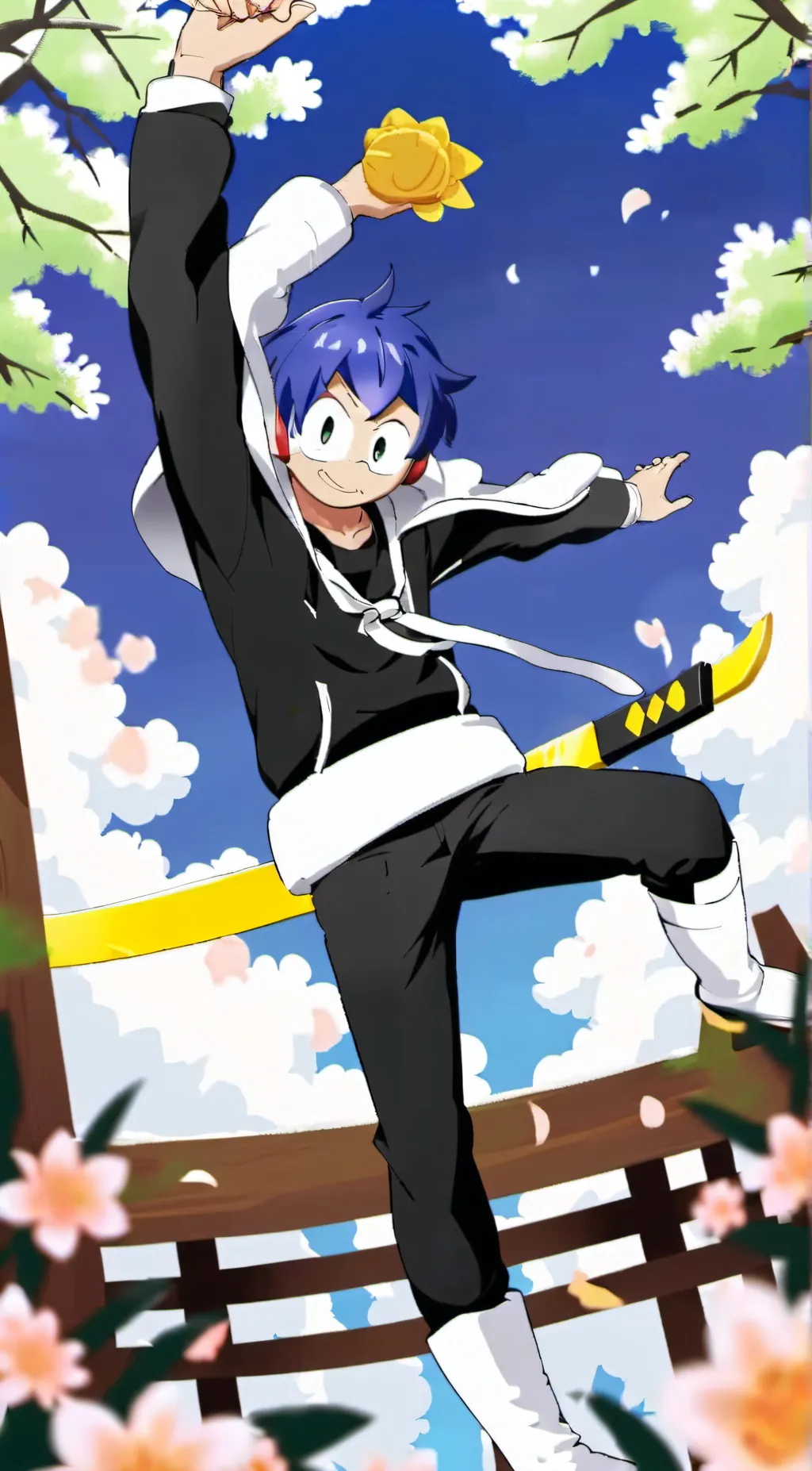 ai character: sonic background