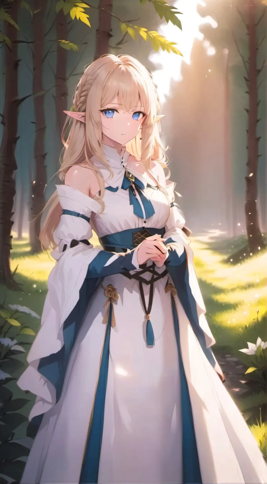 ai character: Elara background