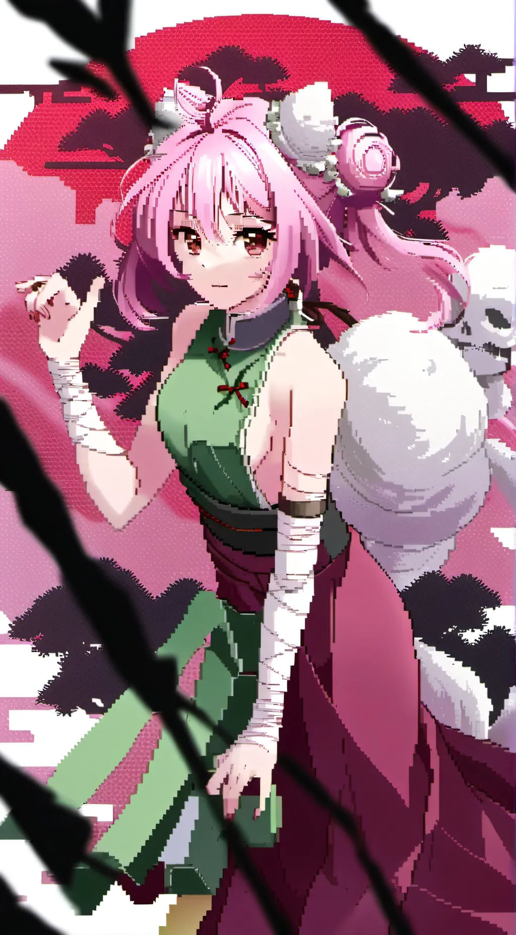 ai character: Kasen Ibaraki background