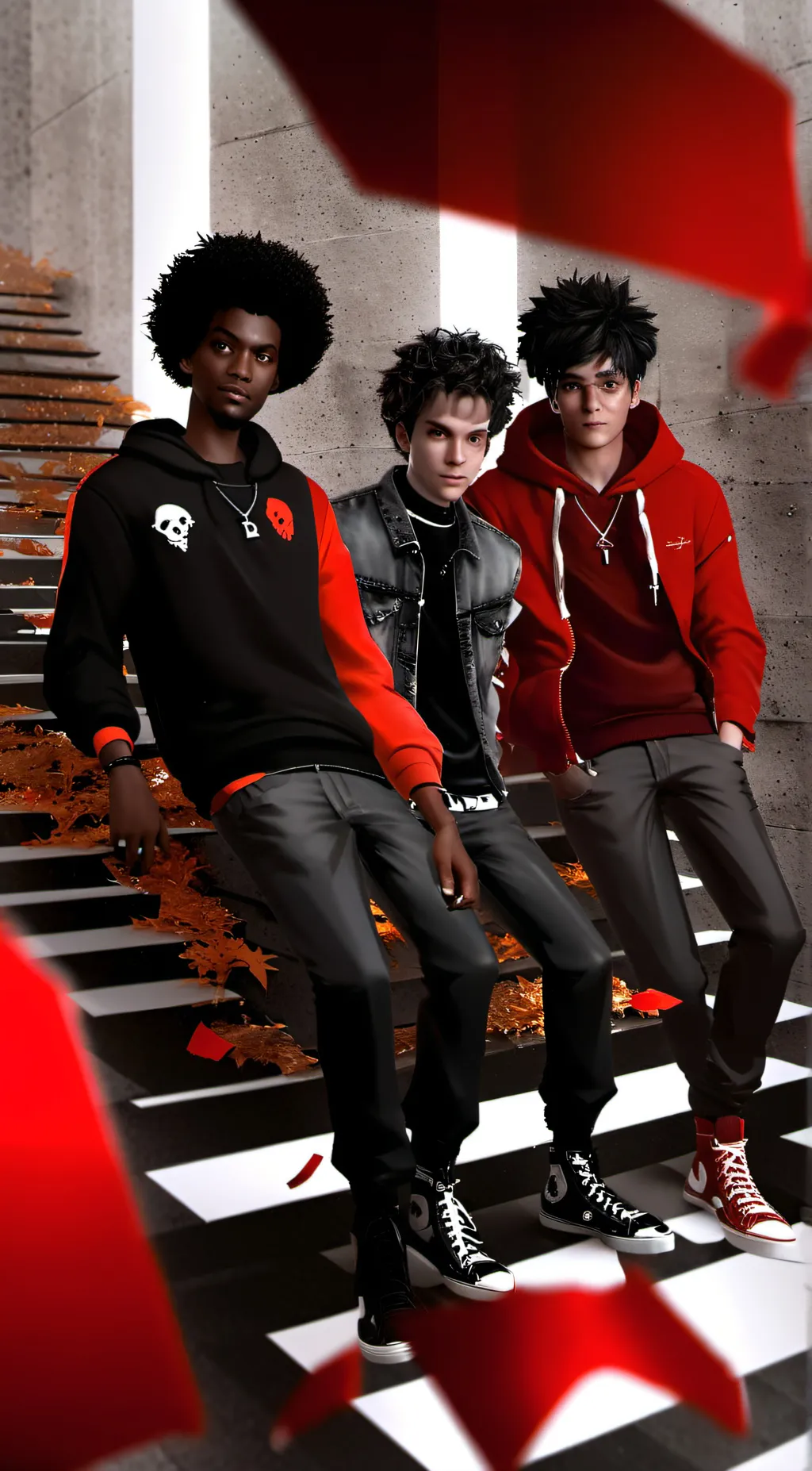 ai character: Kevin martin AJ background