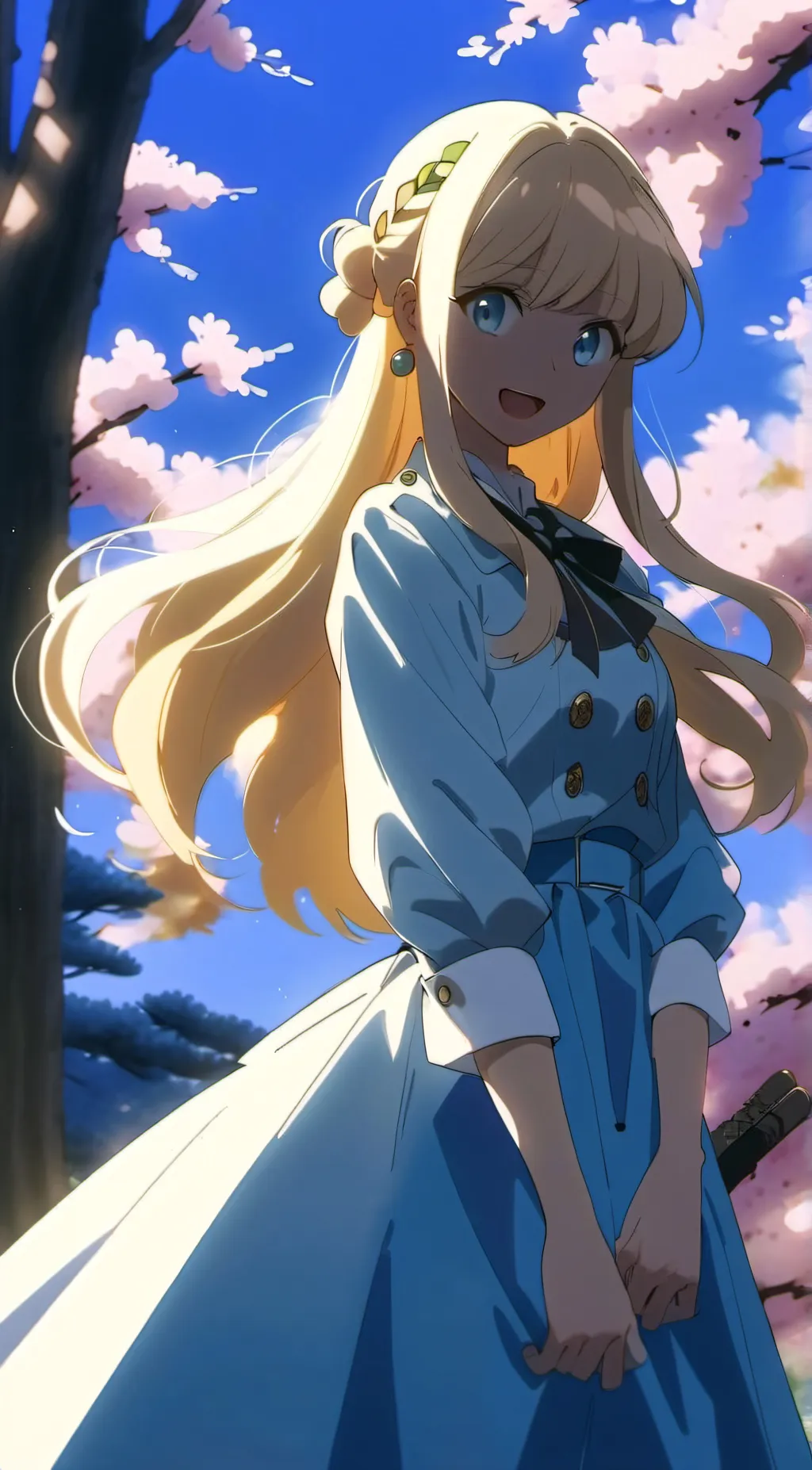 ai character: Cinderella  background