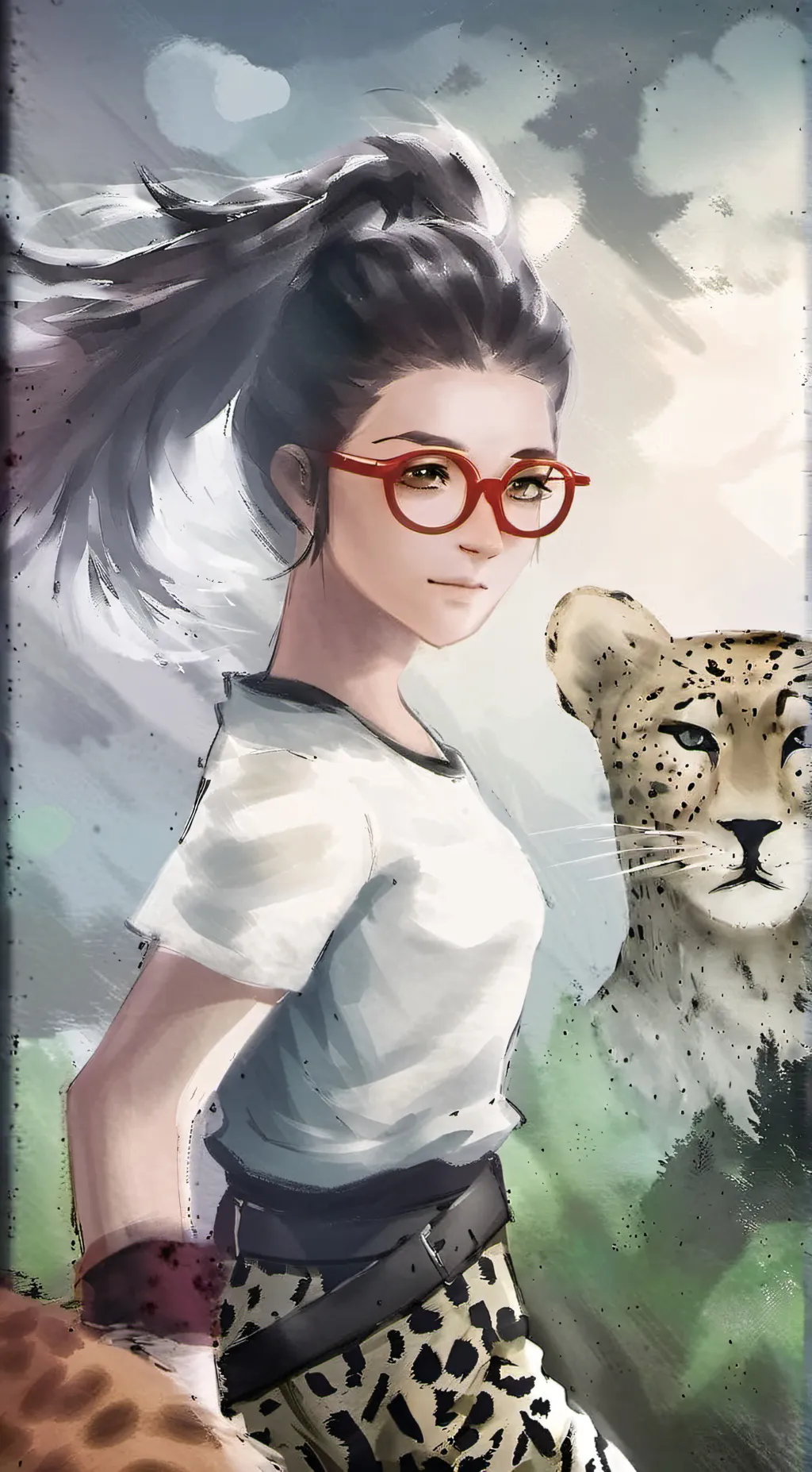ai character: Tabitha Caterina  background