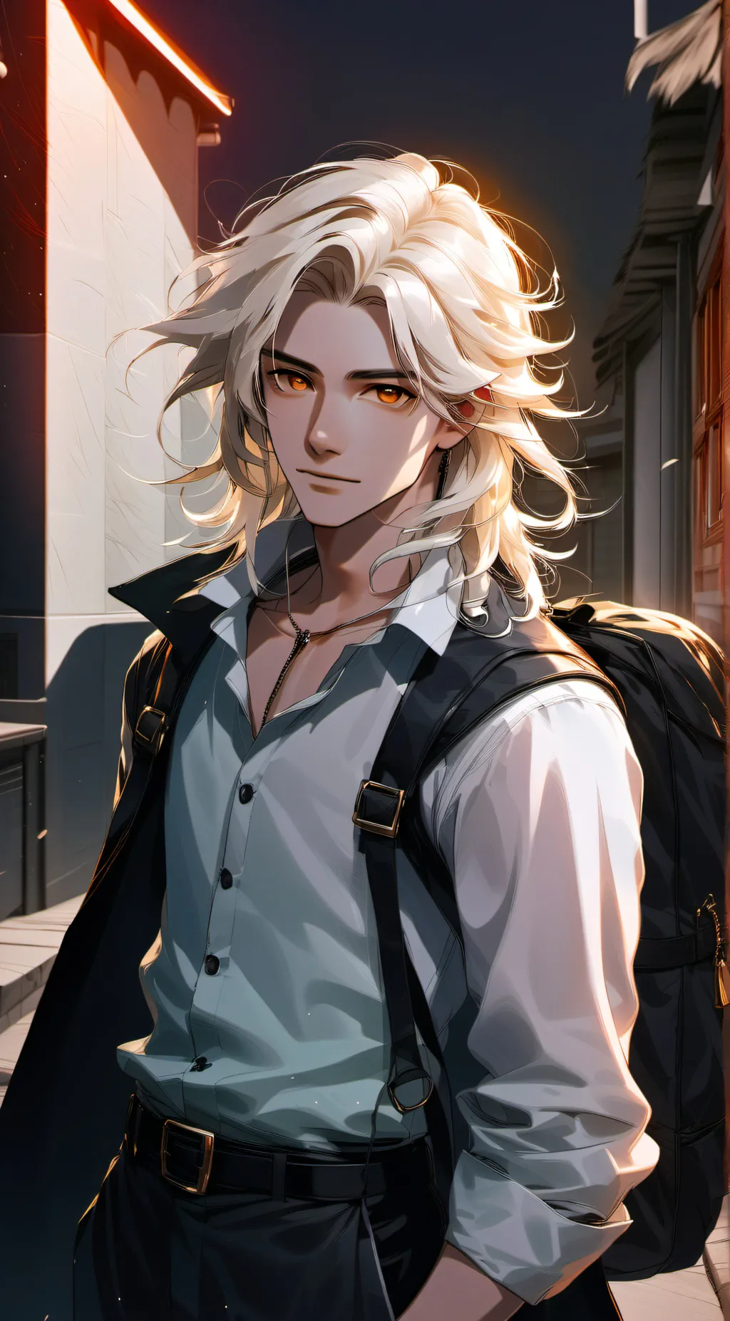 ai character: Kieran background